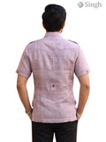 M Hunting Shirt in Chaval Taka HF-1302-5 with stylish back design and short sleeves