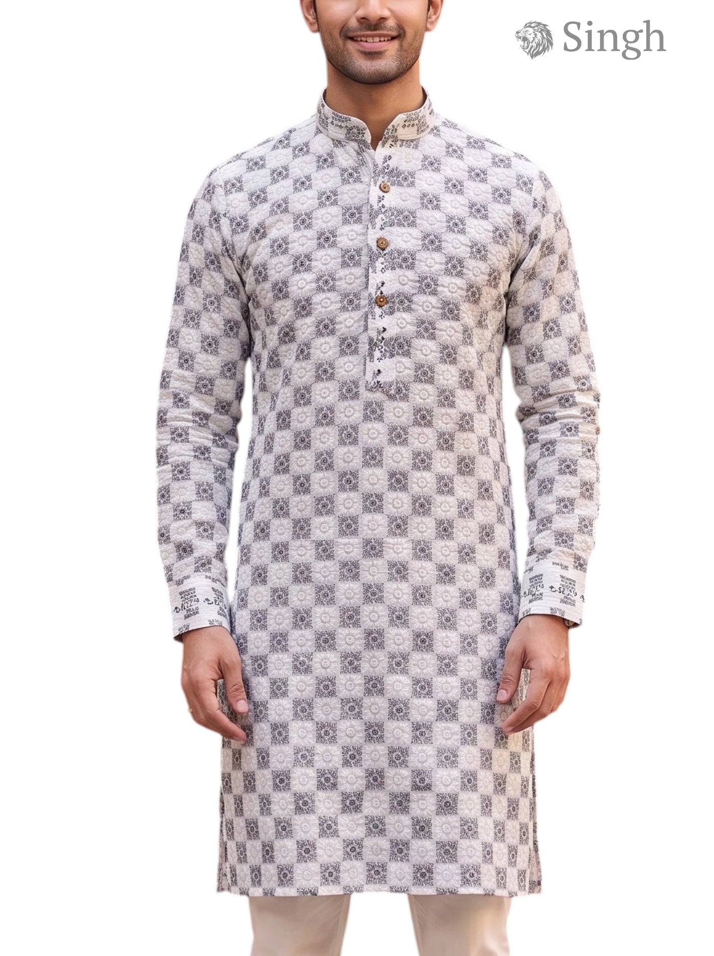 Singh Long Kurta-19-203-2 Men's Kurta for Royal Occasions
