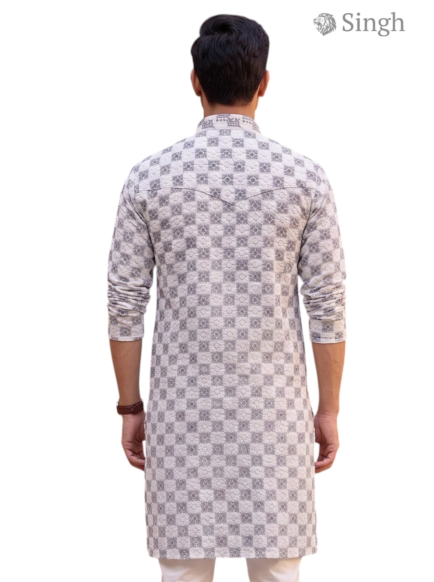 Singh Long Kurta-19-203-2 Men's Kurta for Royal Occasions