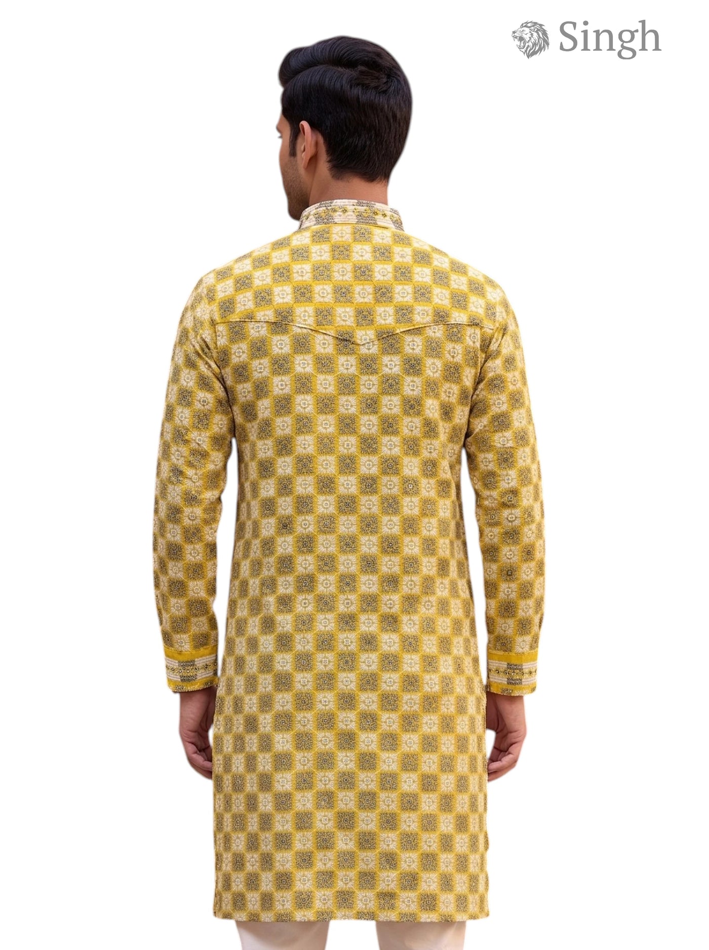 Singh Long Kurta-19-203-2 Men's Kurta for Royal Occasions