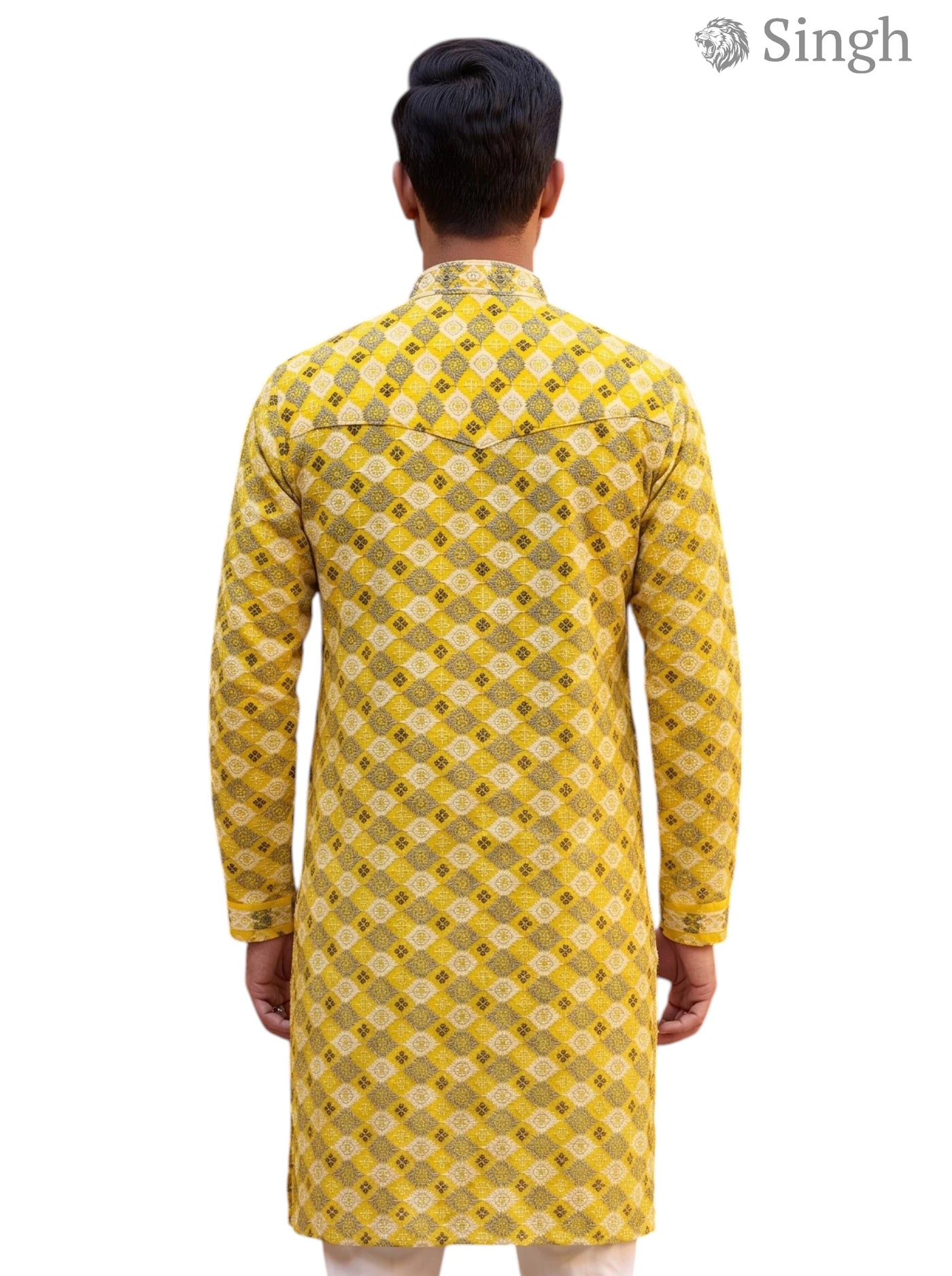 Singh Long Kurta-19-205-6 Men's Kurta for Royal Occasions