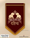 Dahiya Logo – Royal Flag for Wedding & Home Decoration