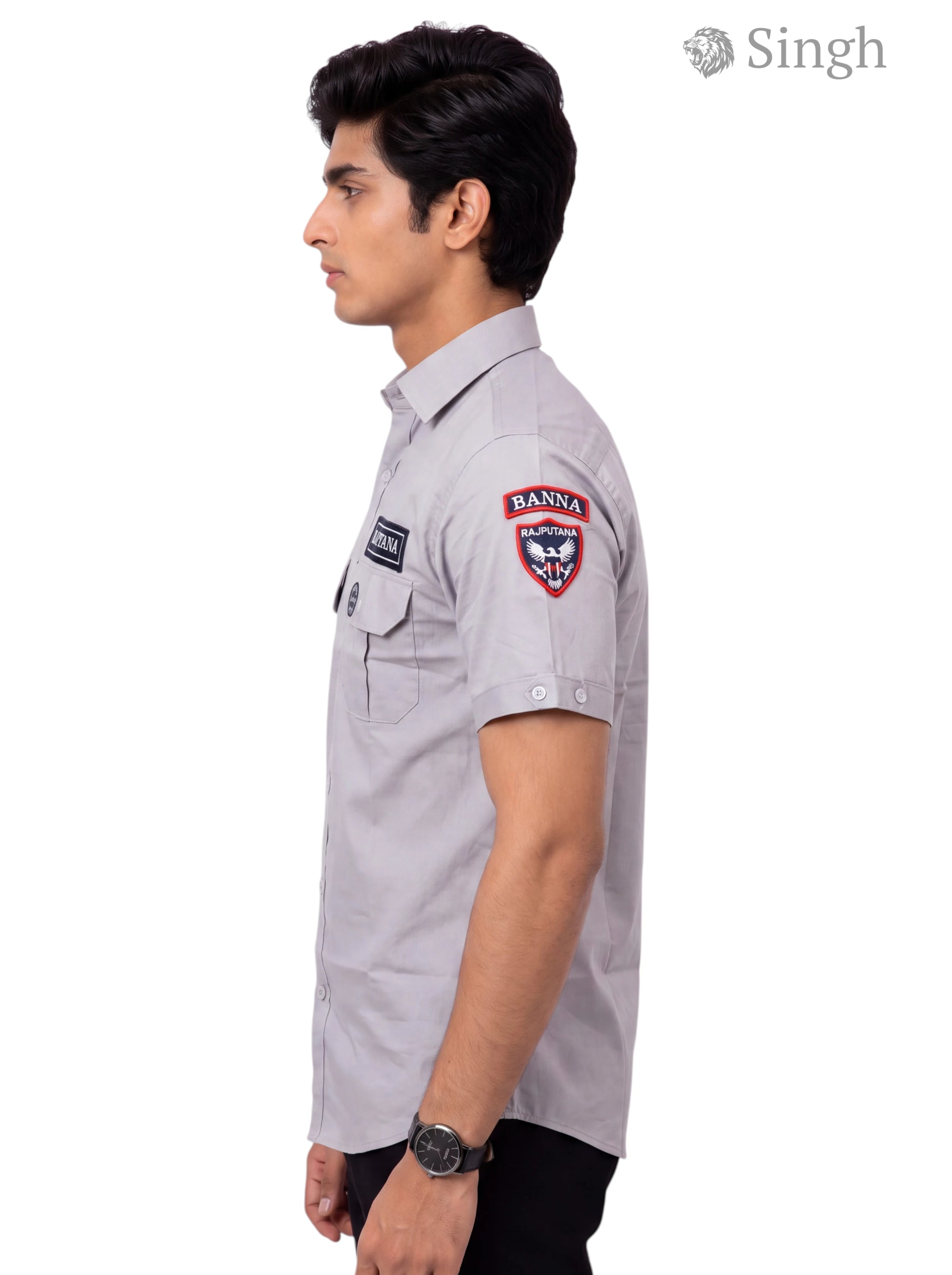 SINGH RAJUTANA SHIRTS (MENS) H-15-116-6 Regal Elegance