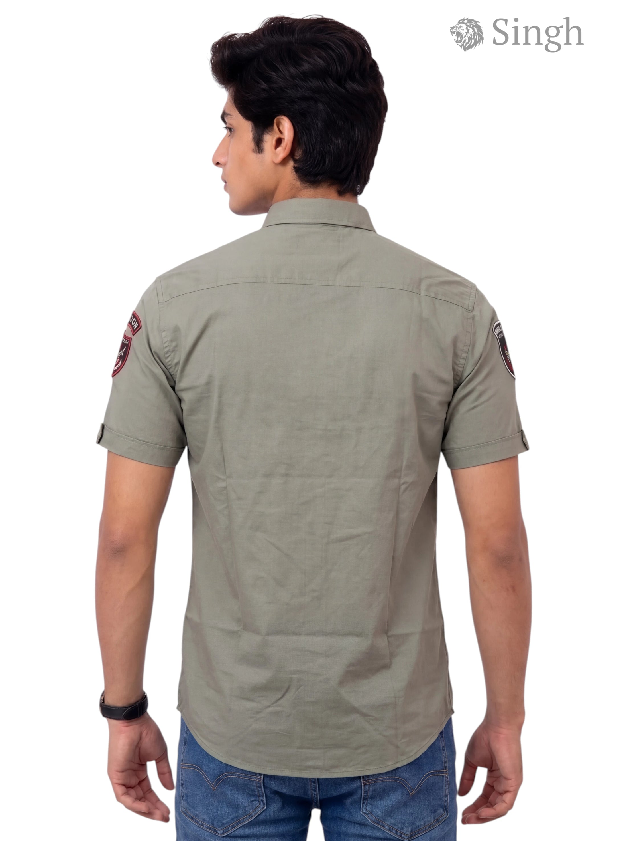 SINGH RAJUTANA SHIRTS (MENS) H-15-116-6 Regal Elegance