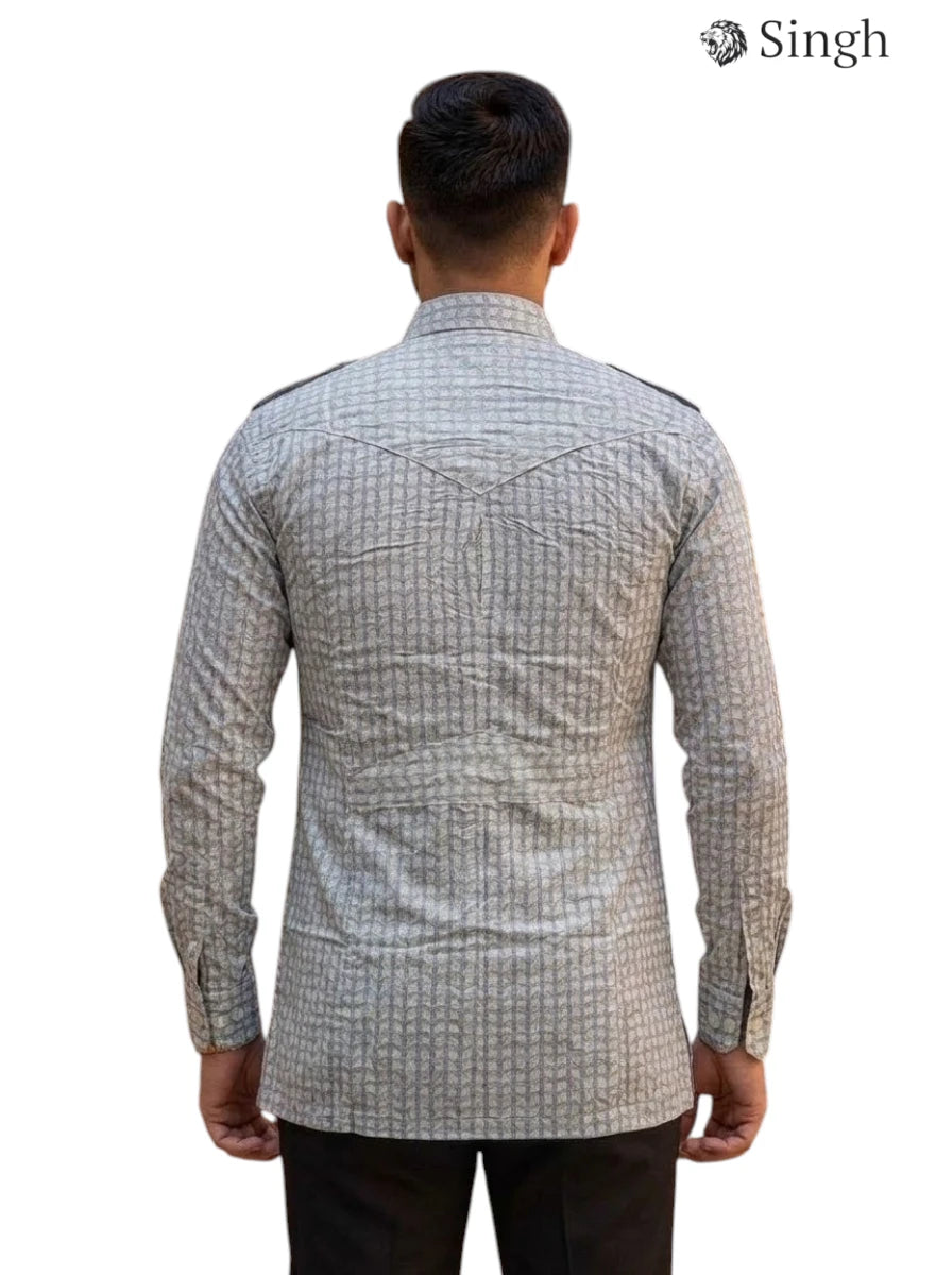 SINGH Hunting Shirts-1308-12 Premium Royal Ethnic Wear