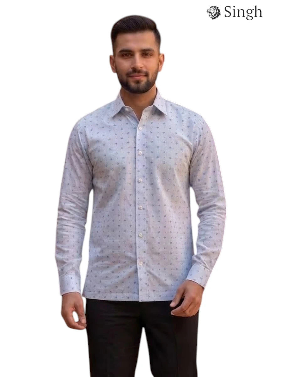 SINGH પ્રીમિયમ પુરુષોના શર્ટ્સ (MENS) 2P-1503-1 - રીગલ સ્ટાઇલ