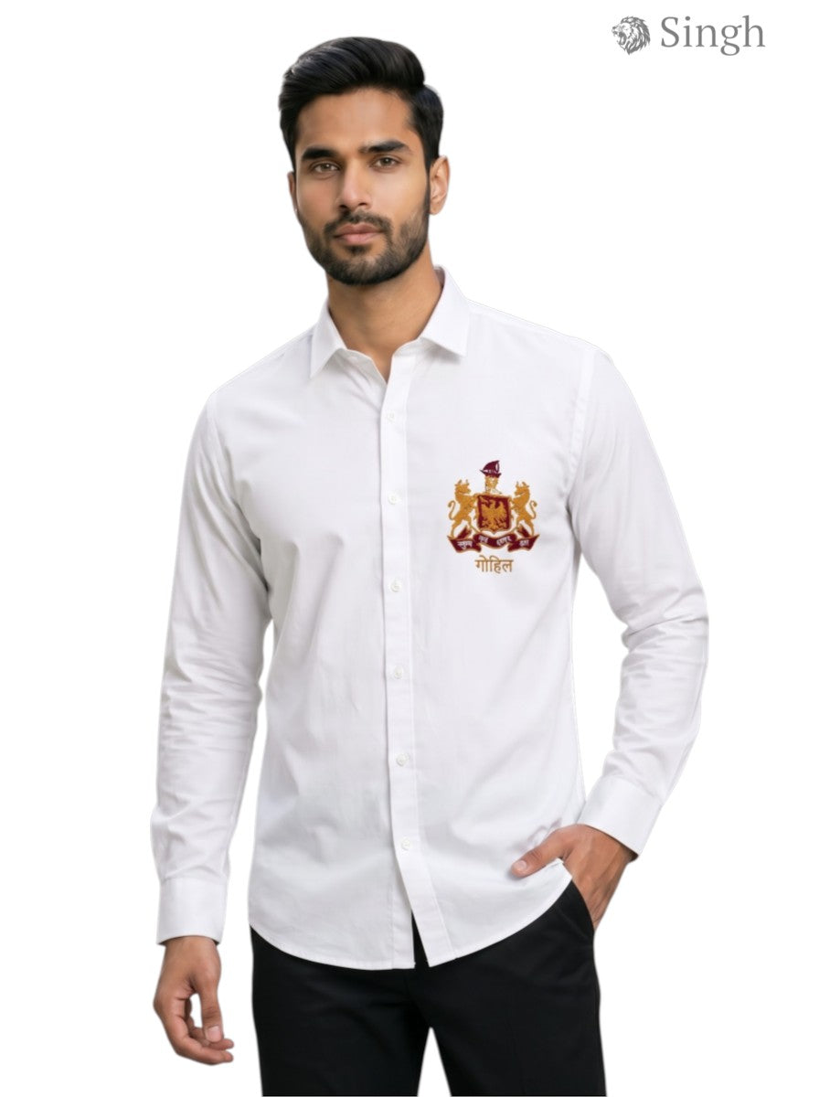 Singh Men's SHIRTS(MENS)-1506-G0HIL-XL for Royal Style
