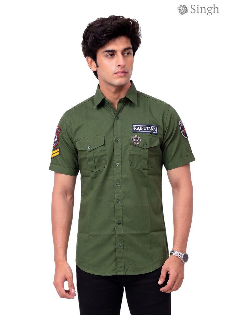 SINGH RAJPUTANA SHIRTS (MENS) H-15-116-6 Regal Elegance