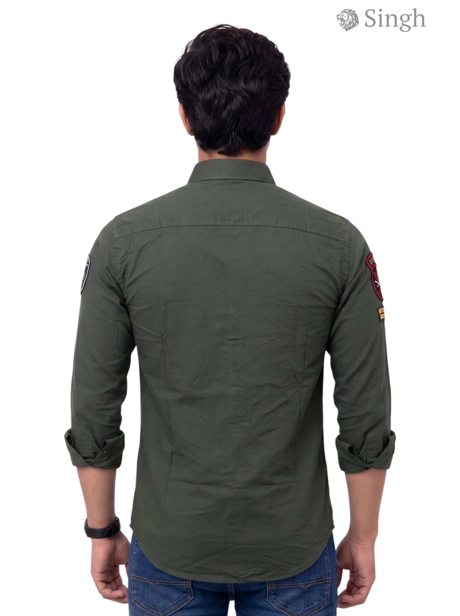 SINGH RAJPUTANA SHIRTS (MENS) F-23  Regal Elegance