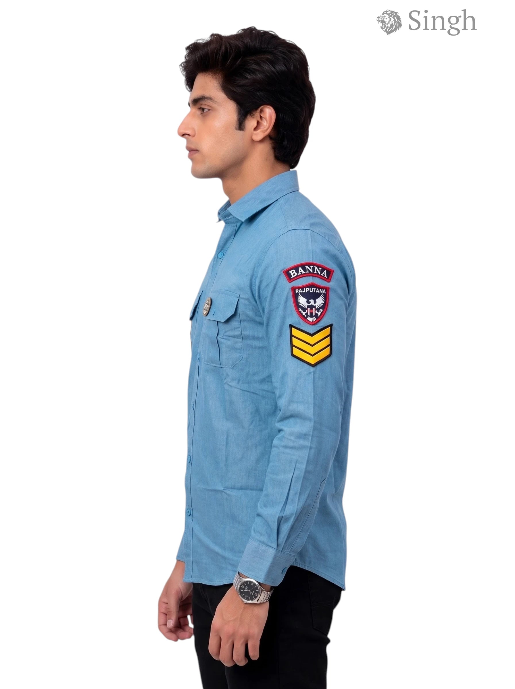 SINGH  RAJPUTANA SHIRTS (MENS) F-15-115-2 Regal Elegance