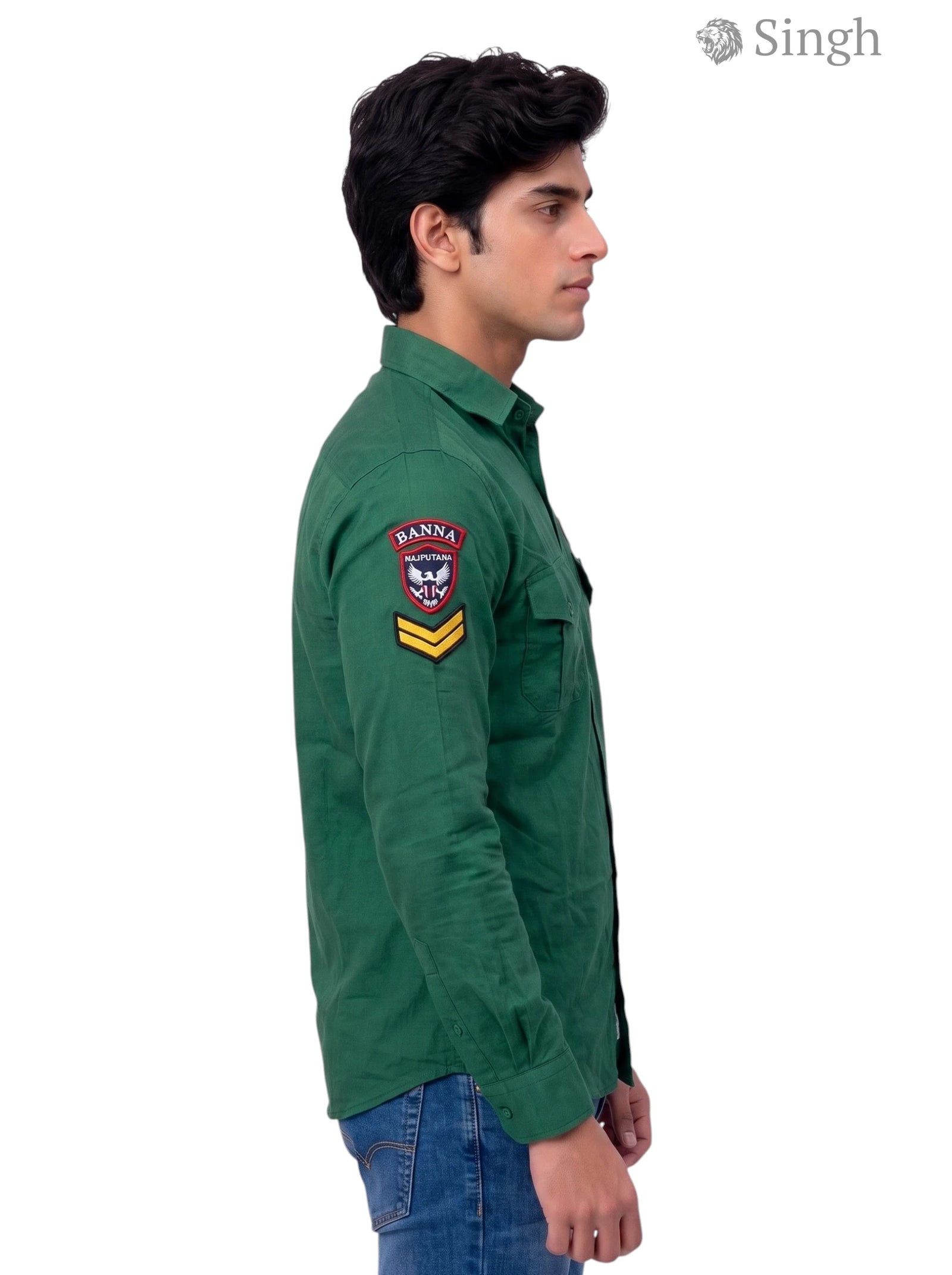 SINGH  RAJPUTANA SHIRTS (MENS) F-15-115-2 Regal Elegance