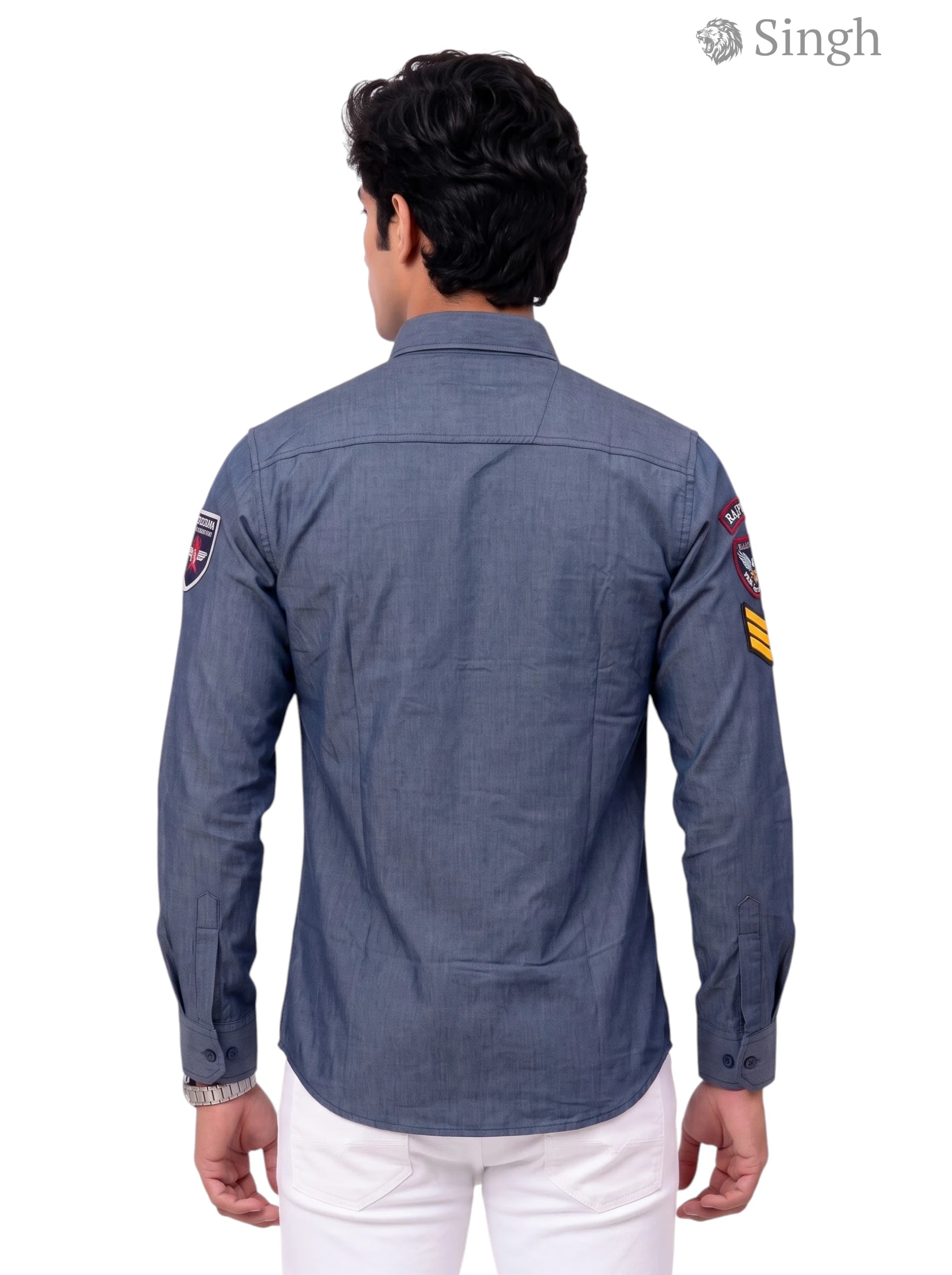 SINGH  RAJPUTANA SHIRTS (MENS) F-15-115-2 Regal Elegance