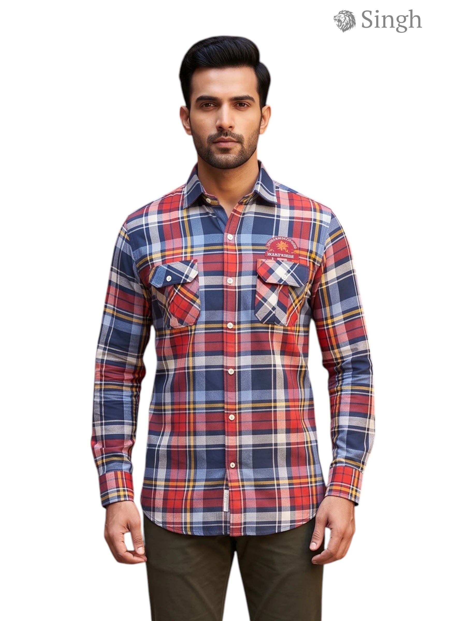 SINGH  RAJPUTANA SHIRTS (MENS) F-15-115-7 Regal Elegance