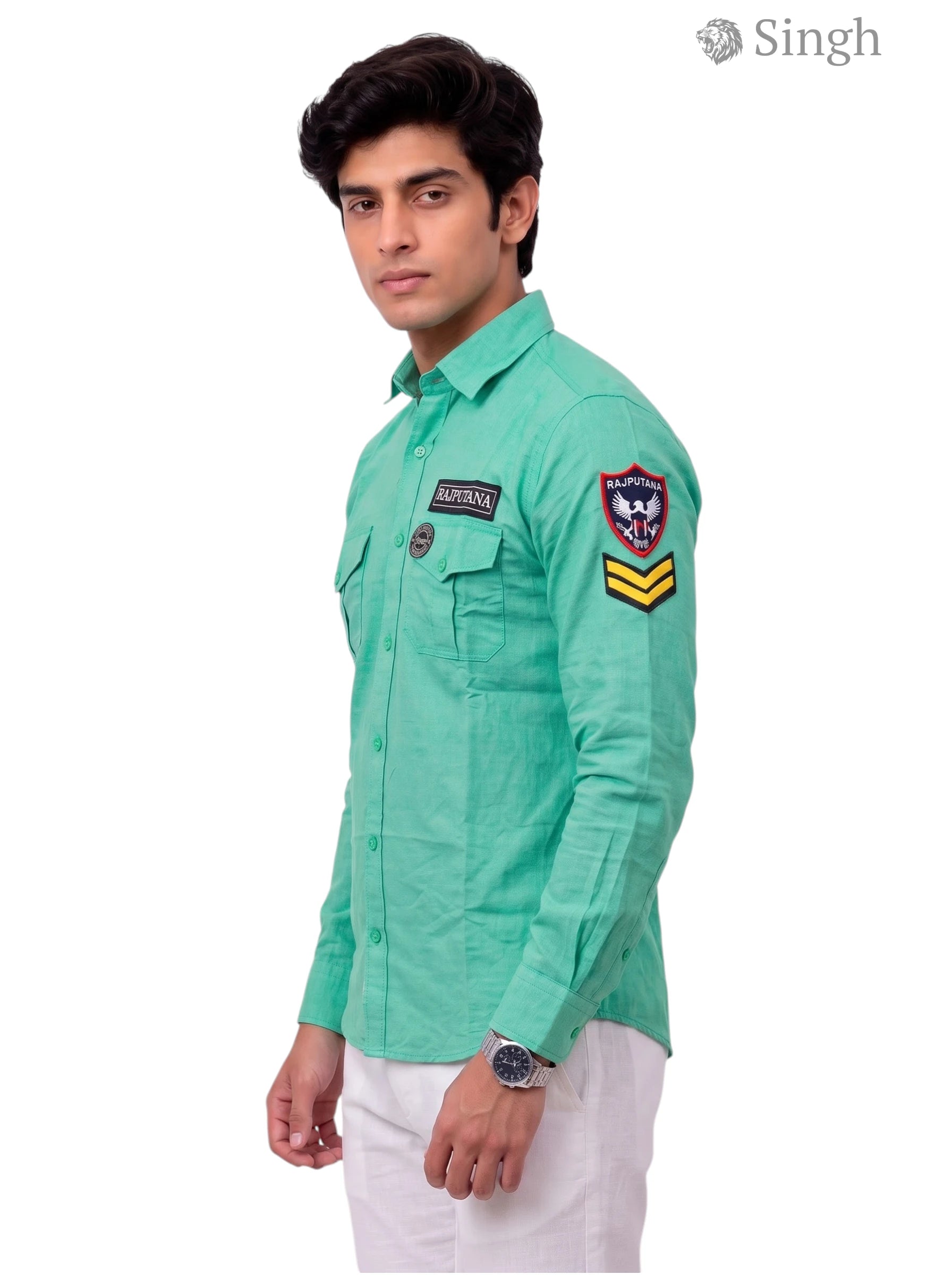 SINGH RAJPUTANA SHIRTS (MENS) F-23  Regal Elegance