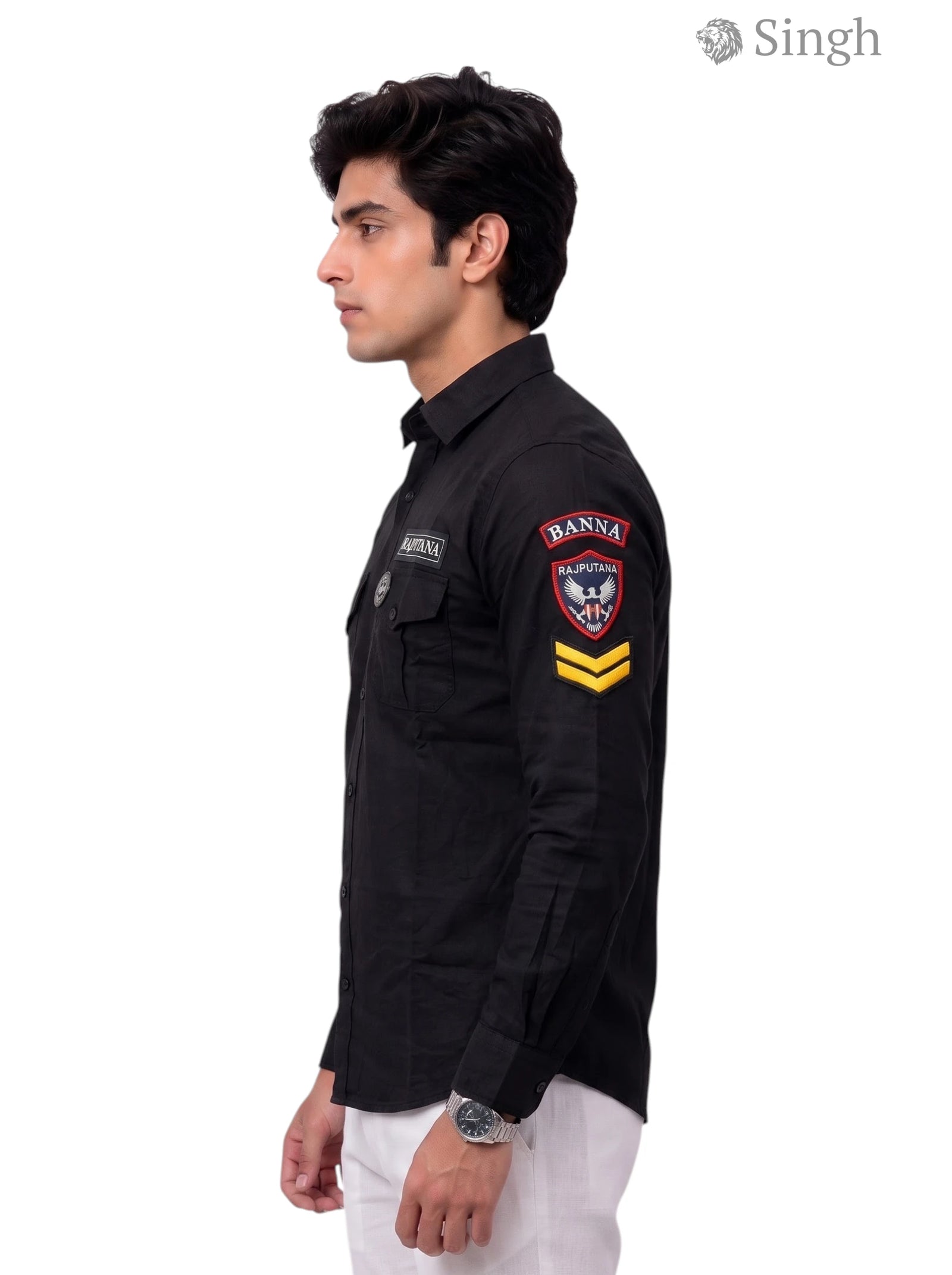 SINGH RAJPUTANA SHIRTS (MENS) F-23  Regal Elegance