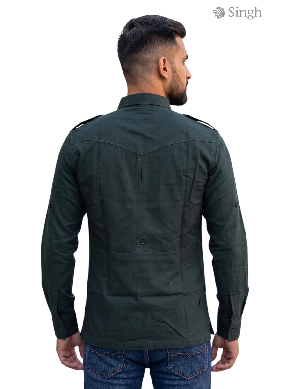 Singh Hunting Shirts-1310-129: Luxury Royal Elegance