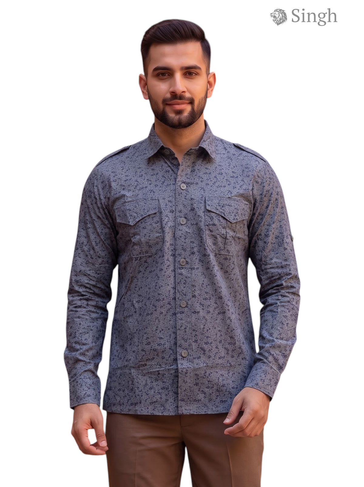 SINGH Hunting Shirts-1308-19 Premium Royal Elegance