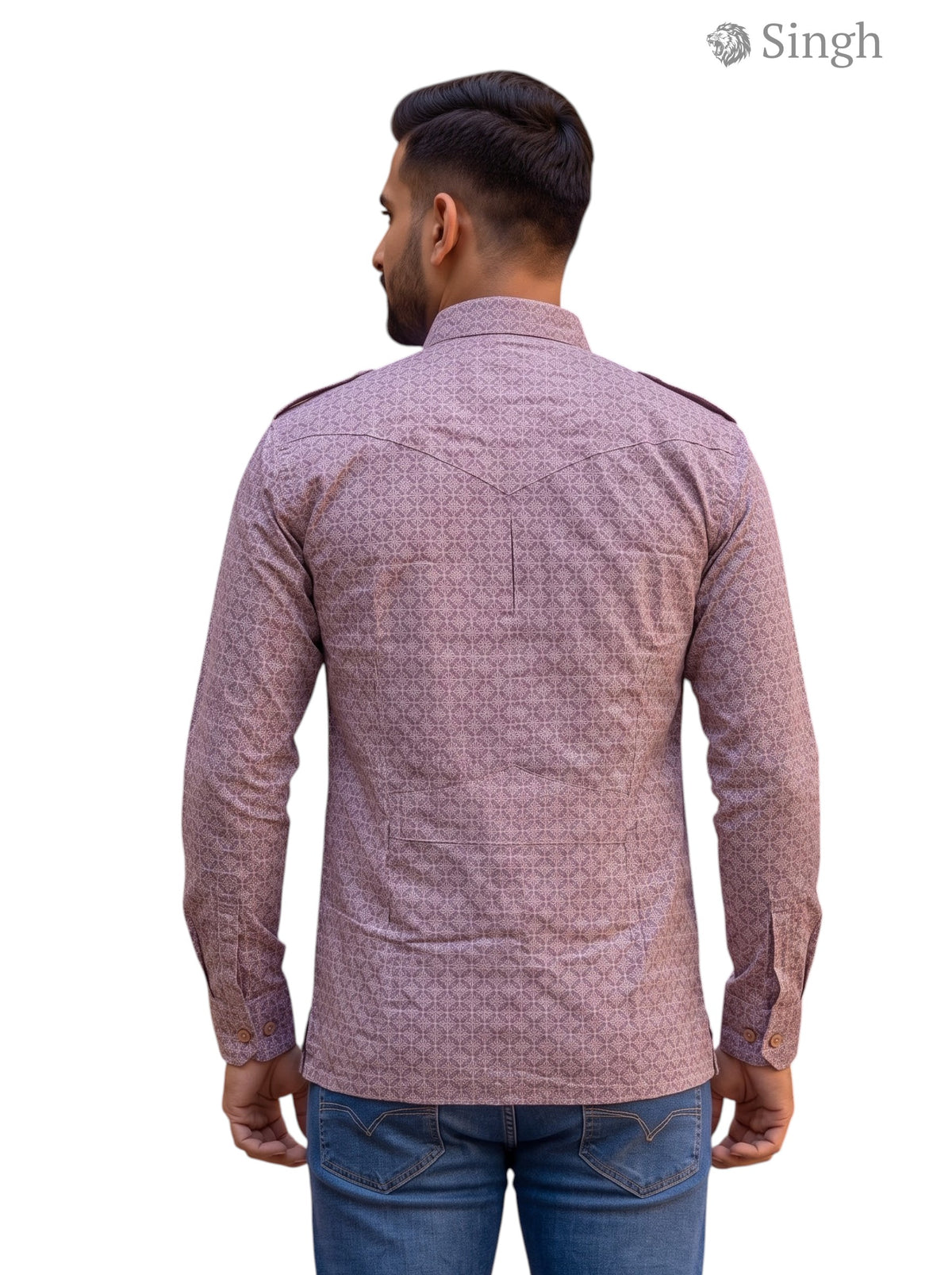 SINGH Hunting Shirts-1308-24 Premium Royal Elegance