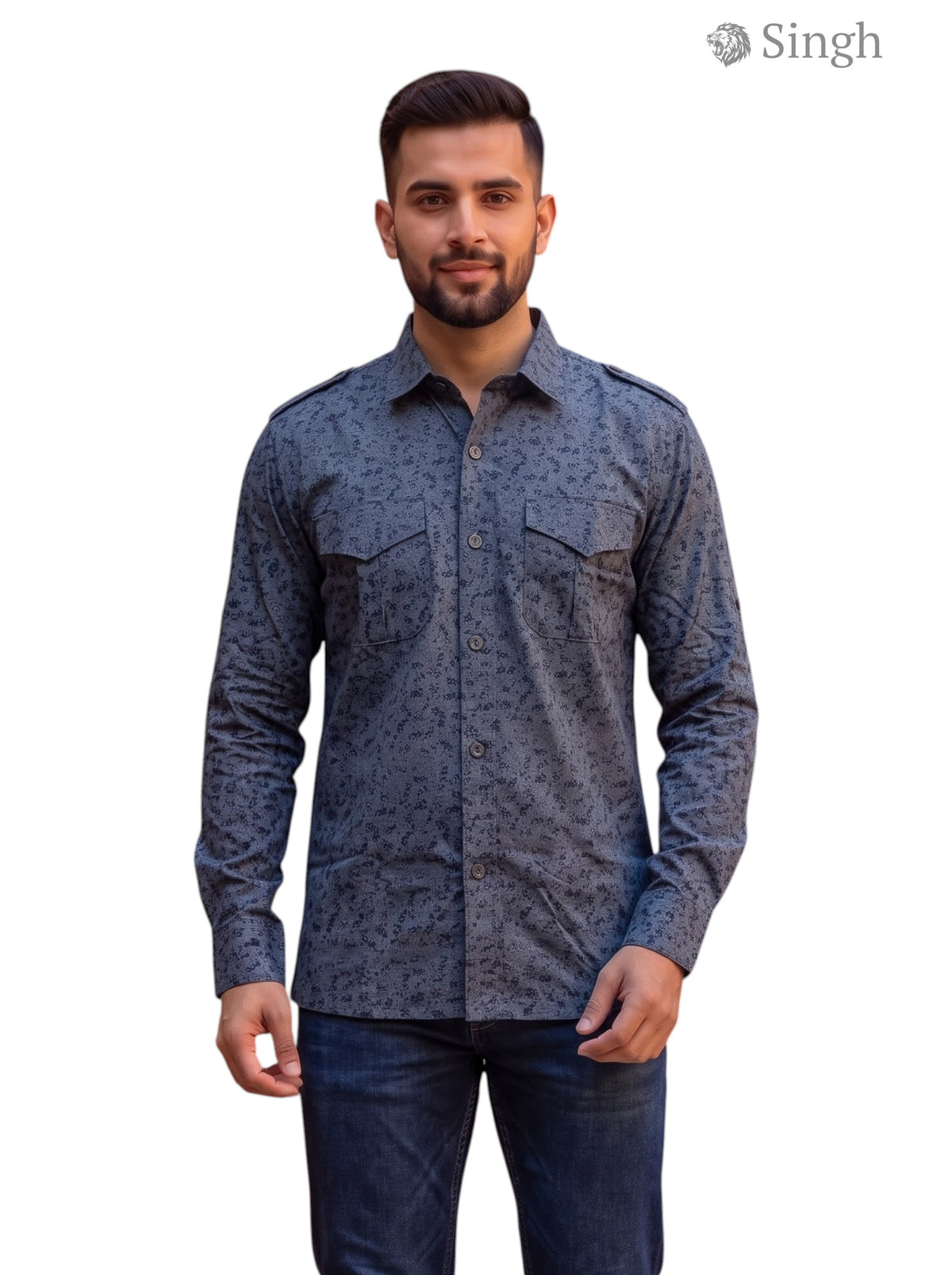SINGH Hunting Shirts-1308-27 Luxury Ethnic Wear
