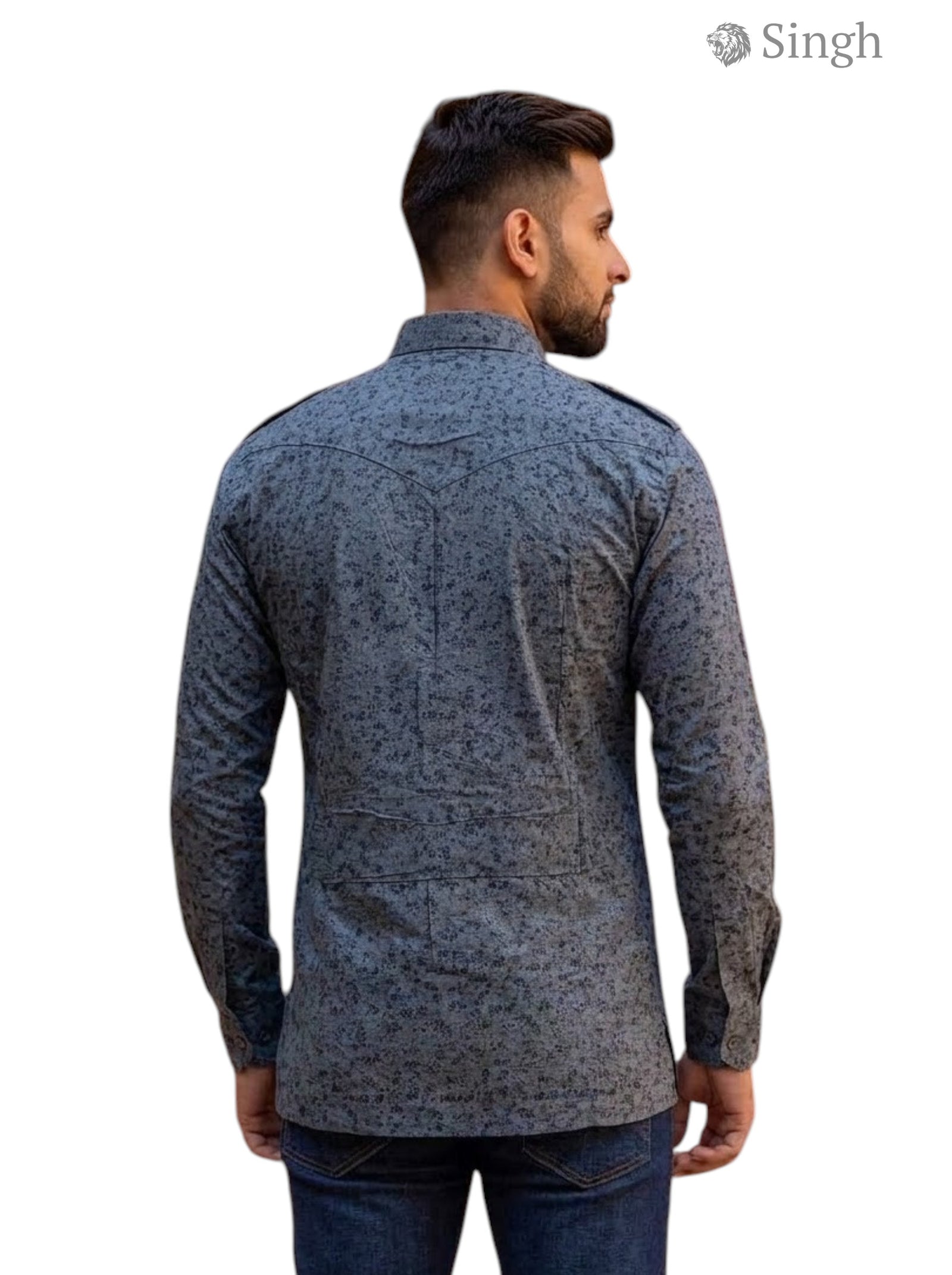SINGH Hunting Shirts-1308-27 Luxury Ethnic Wear