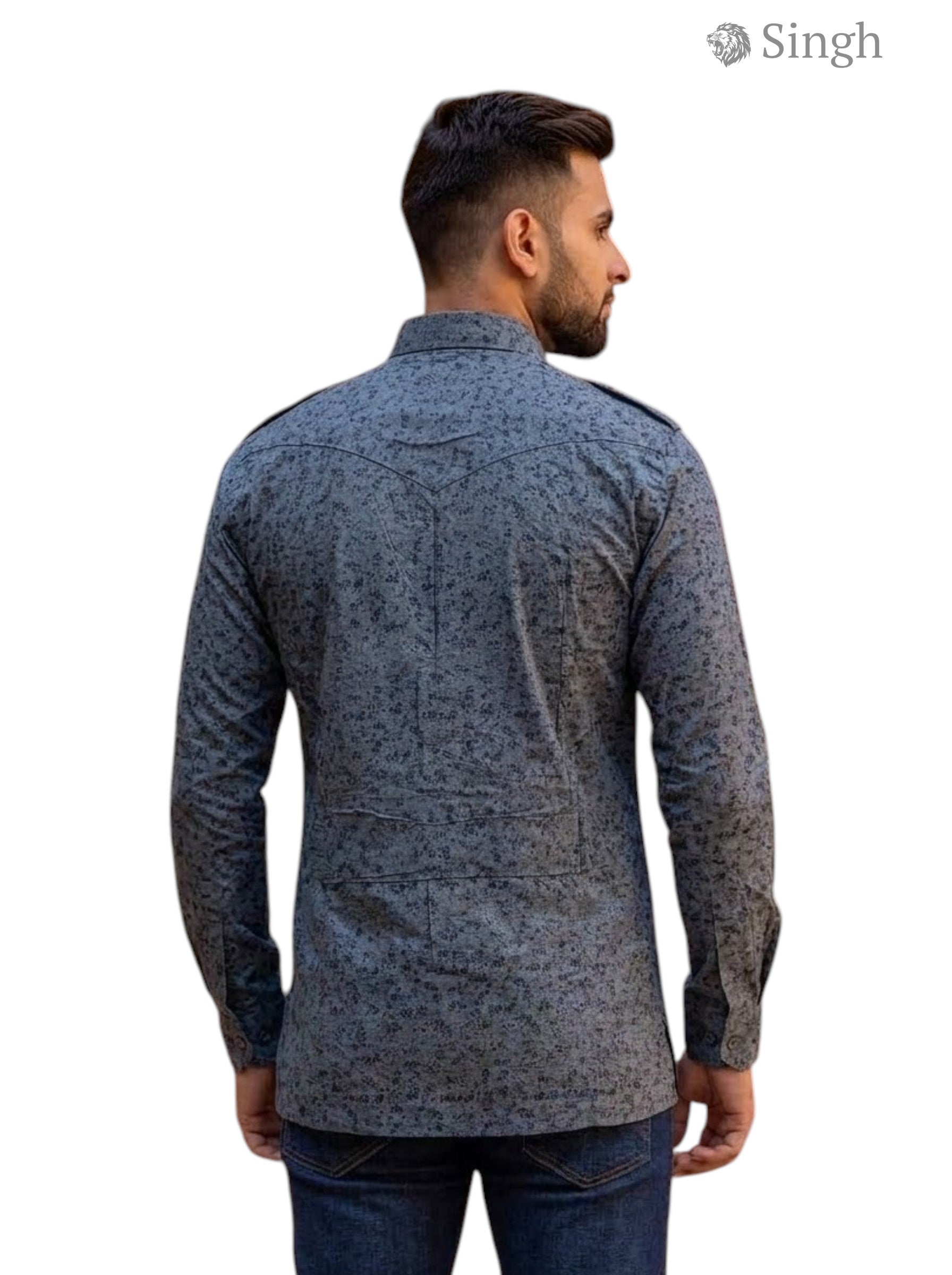 SINGH Hunting Shirts-1308-27 Luxury Ethnic Wear