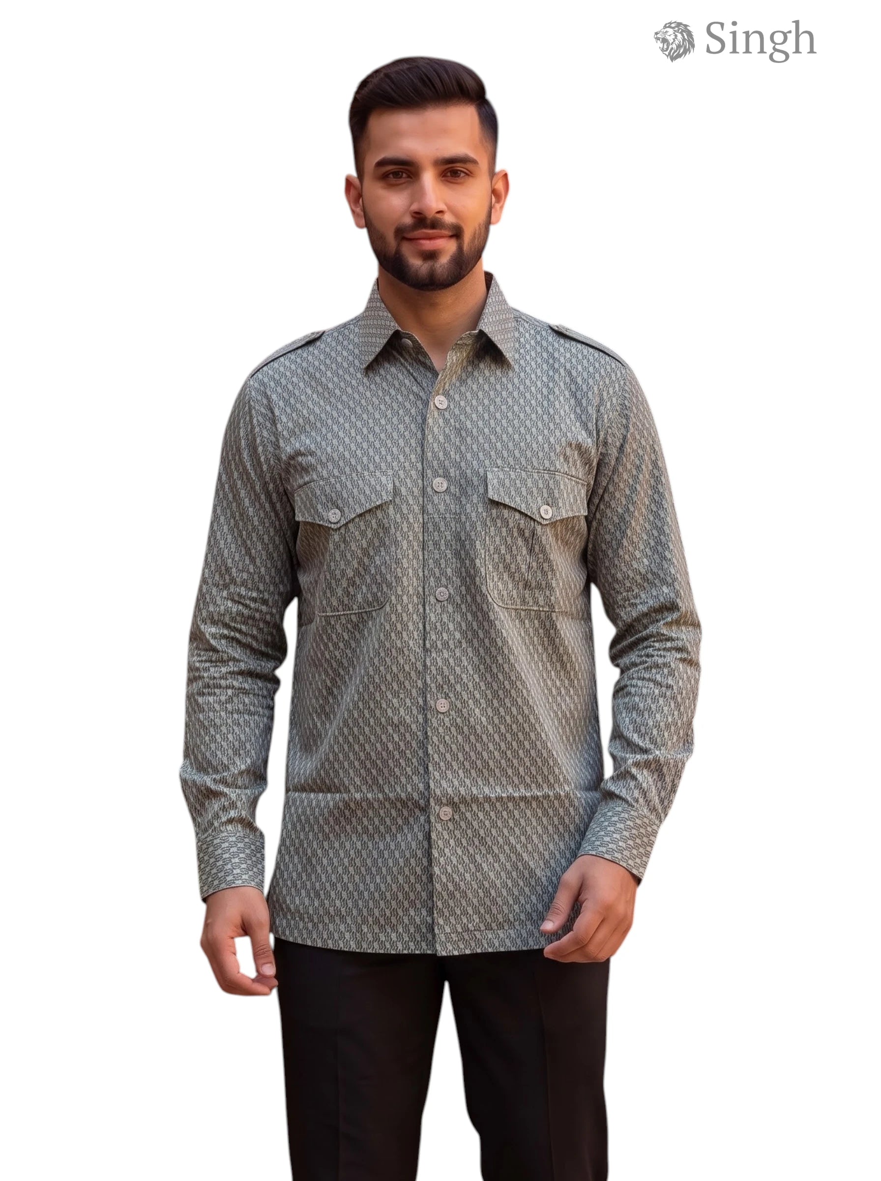 SINGH Hunting Shirts-1308-28 Luxury Ethnic Wear