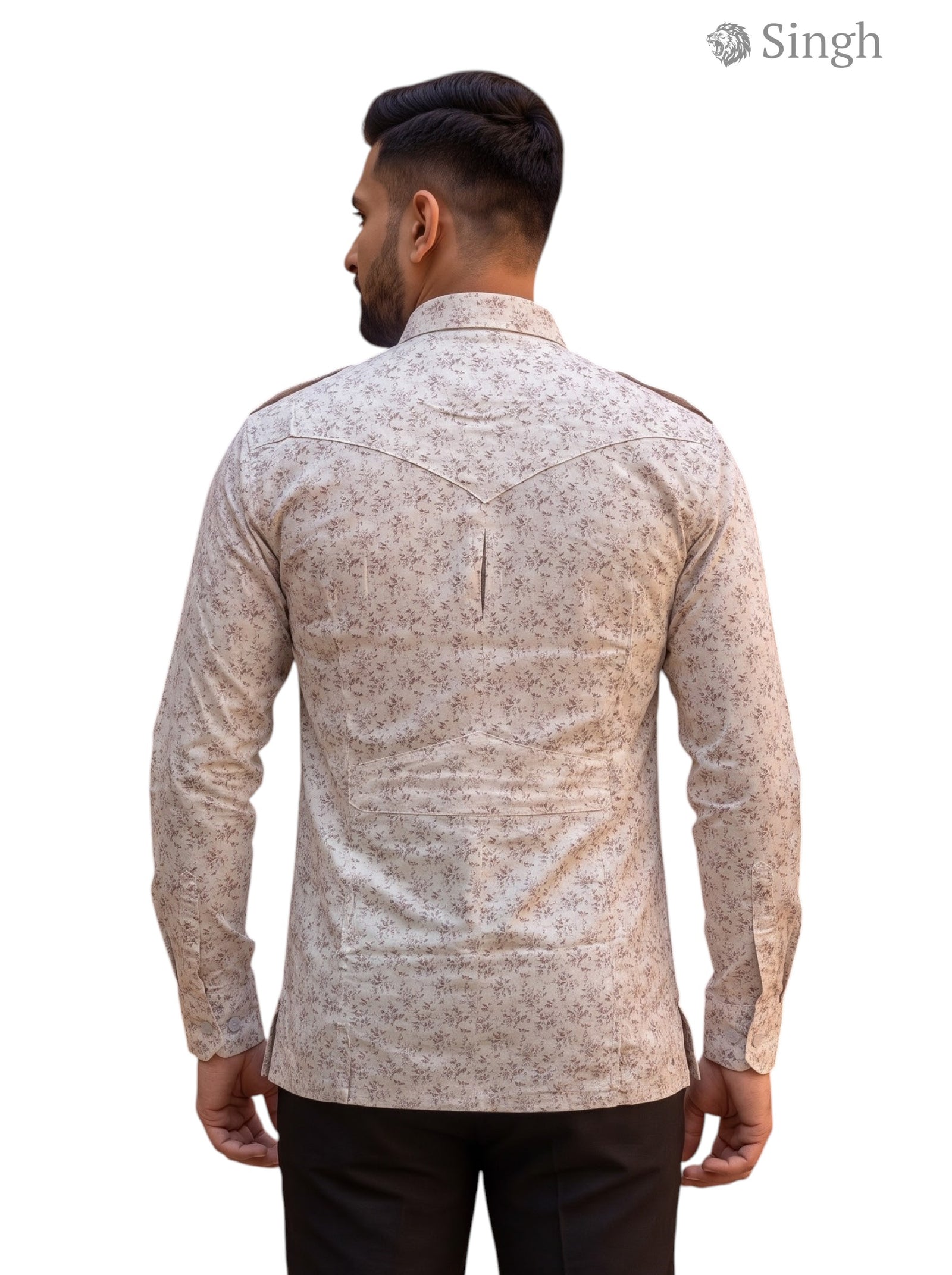 SINGH Hunting Shirts-1308-25 Luxury Ethnic Wear