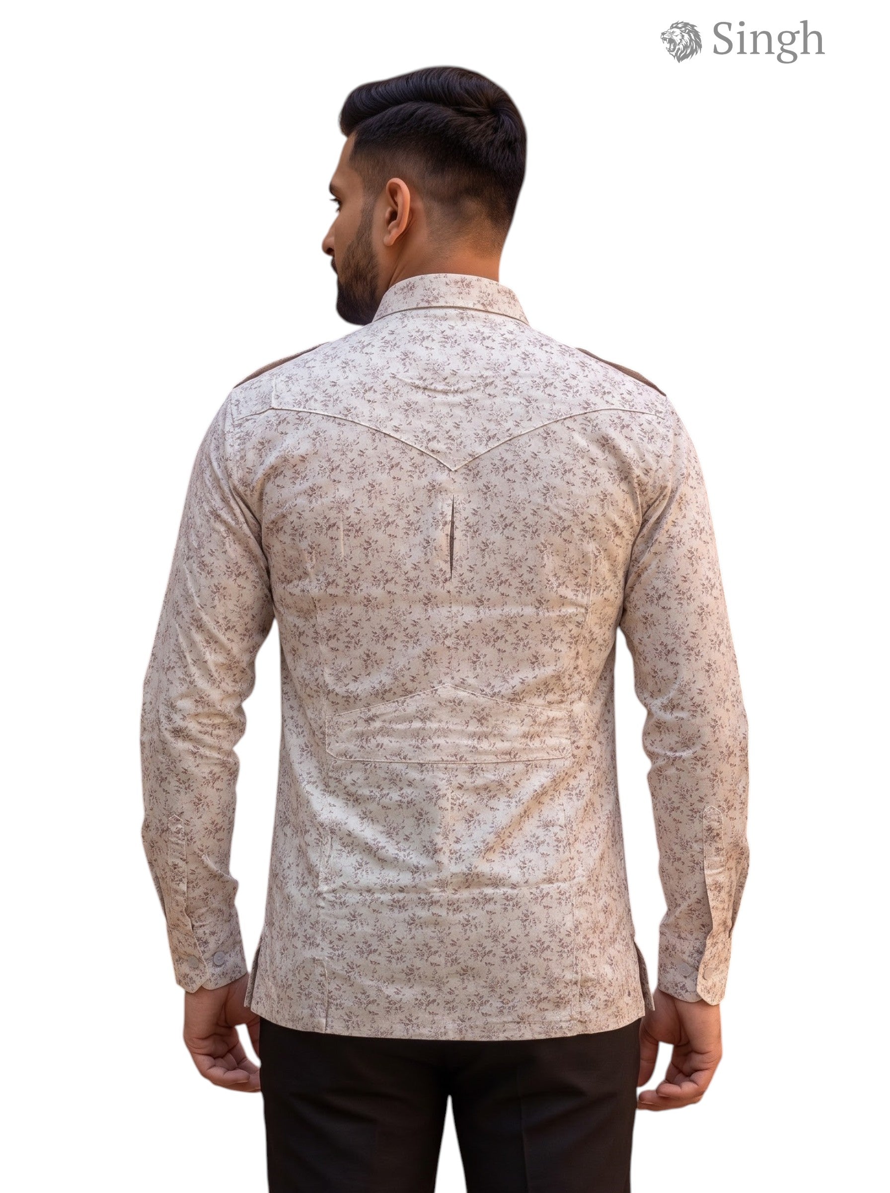 SINGH Hunting Shirts-1308-25 Luxury Ethnic Wear