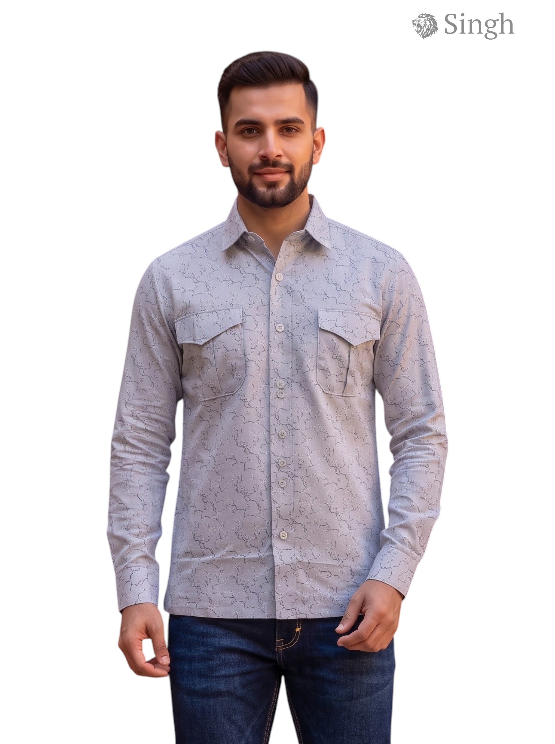 SINGH Hunting Shirts-1308-29 Luxury Ethnic Wear