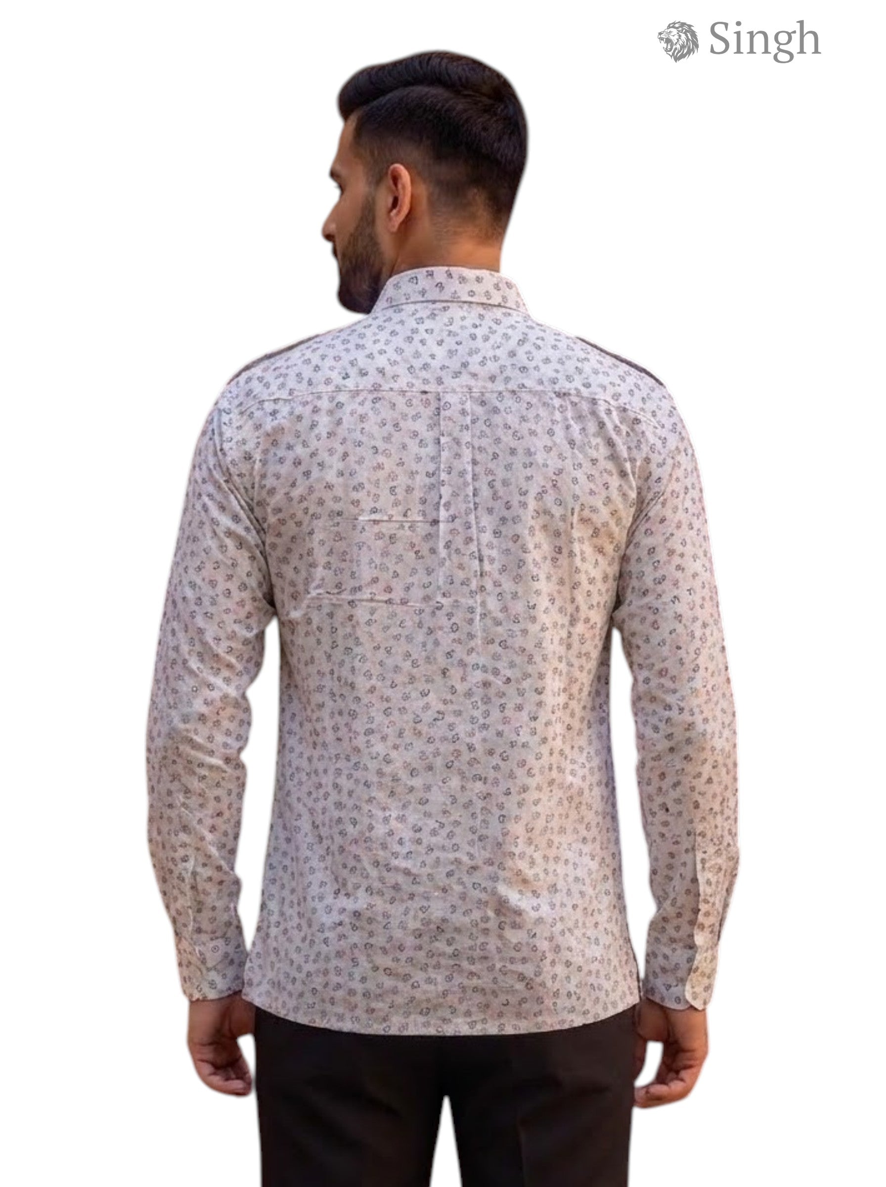 SINGH પ્રીમિયમ પુરુષોના શર્ટ્સ (MENS) 2P-1503-1 - રીગલ સ્ટાઇલ
