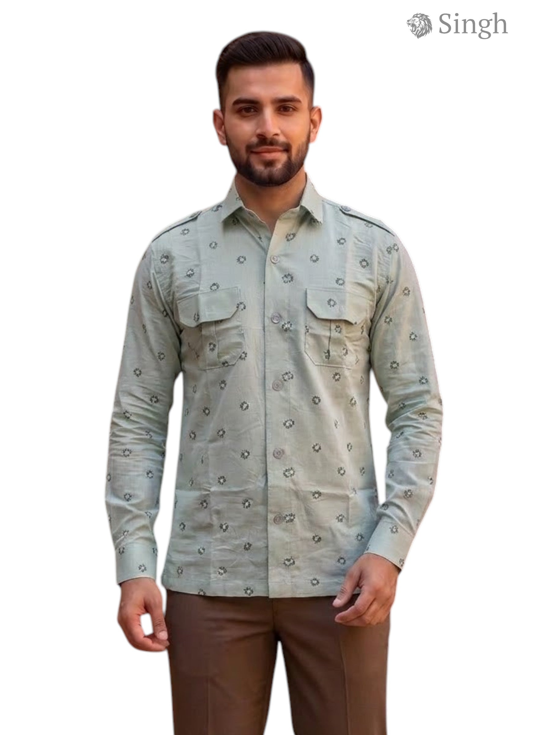 SINGH Hunting Shirts-1308-18 Premium Royal Elegance