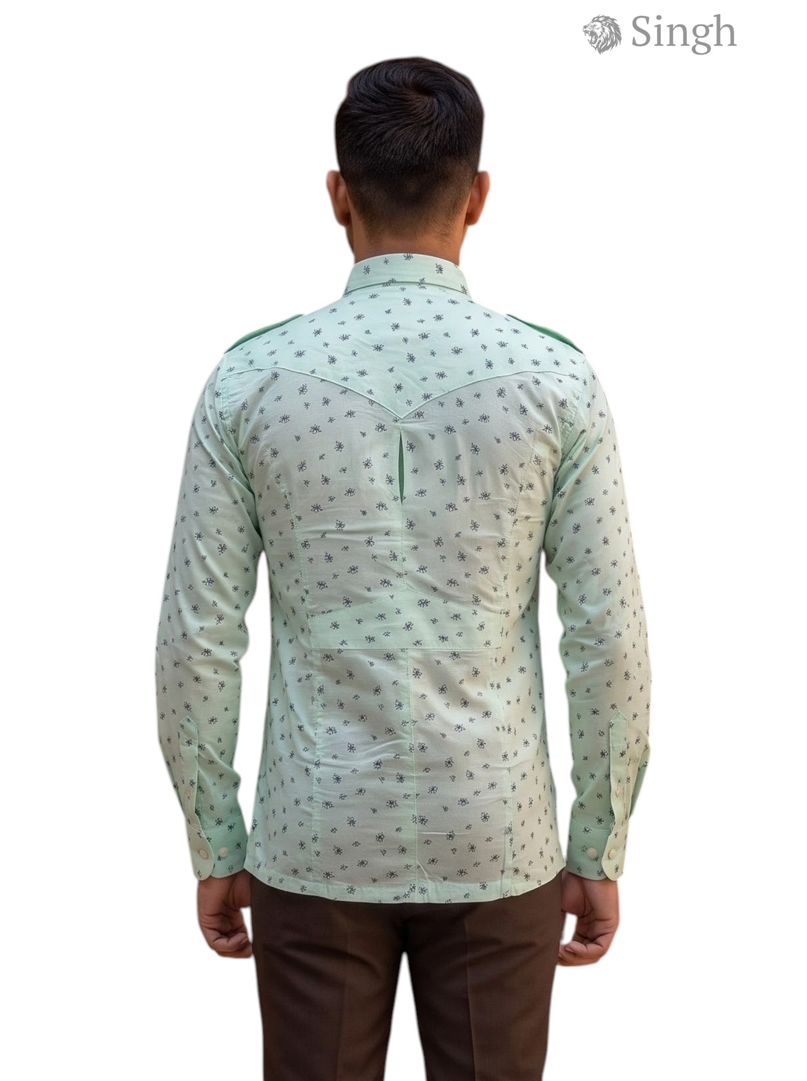 SINGH Luxury Hunting Shirts-1308-52 for Regal Style