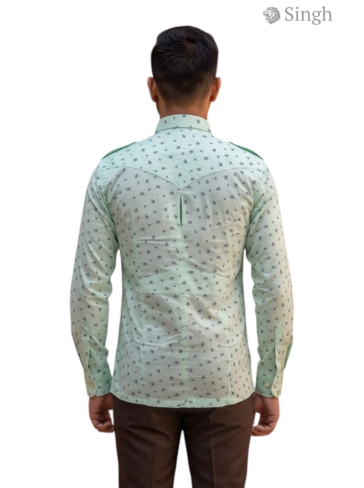 SINGH Luxury Hunting Shirts-1308-52 for Regal Style