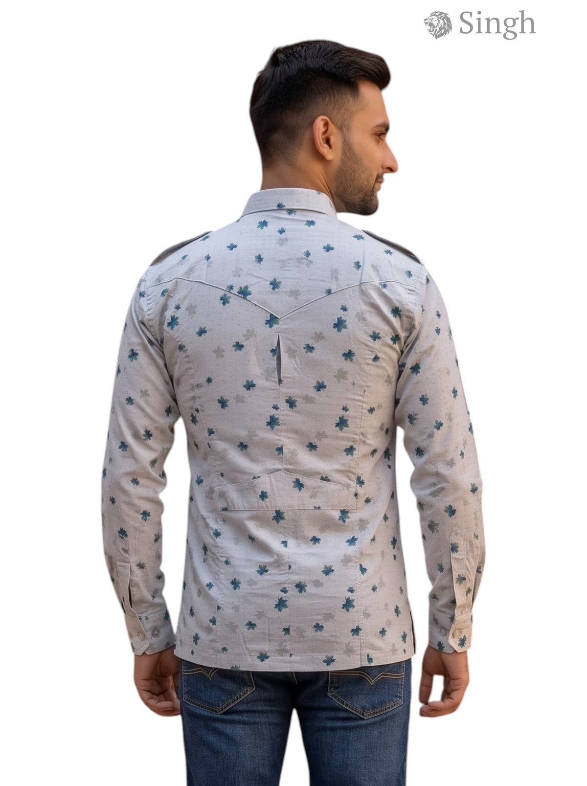 SINGH Luxury Hunting Shirts-1308-53 for Regal Style