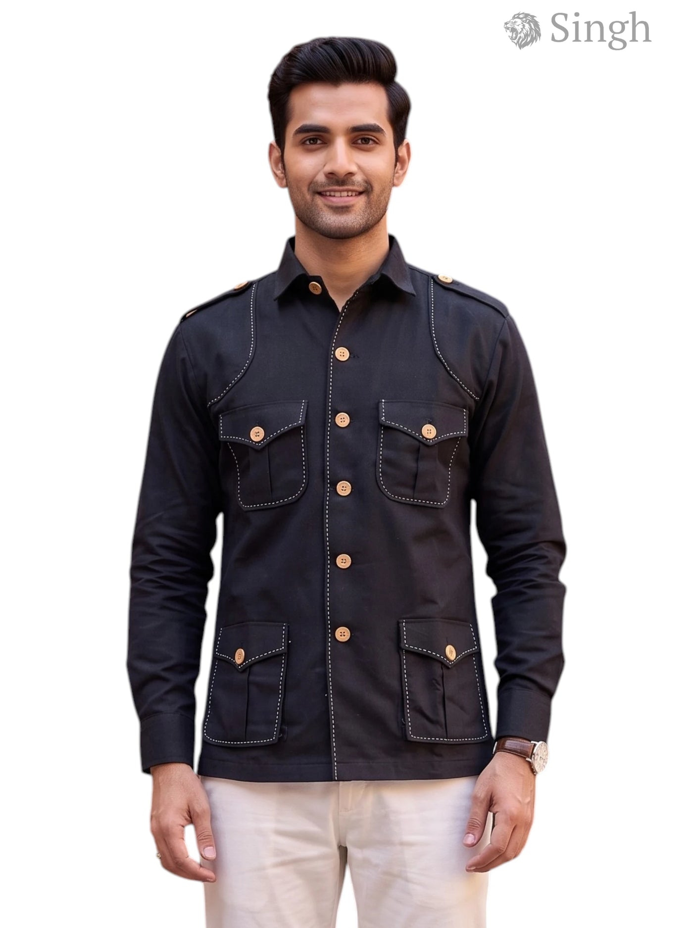 SINGH Premium Hunting Shirts(Mens) 4P-13-101-5