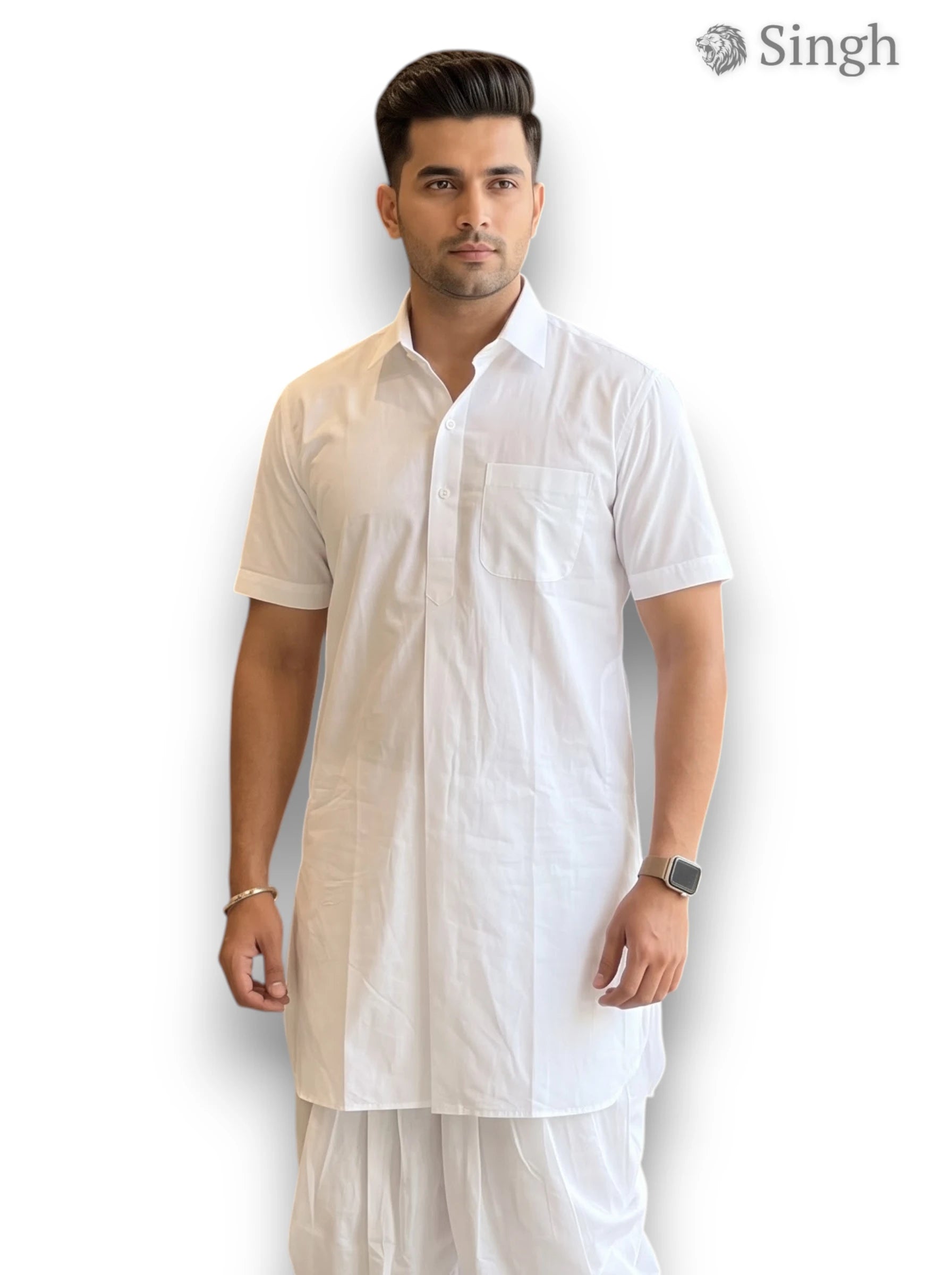 Singh DK FULL Men's Kurta - Regal Wedding Elegance