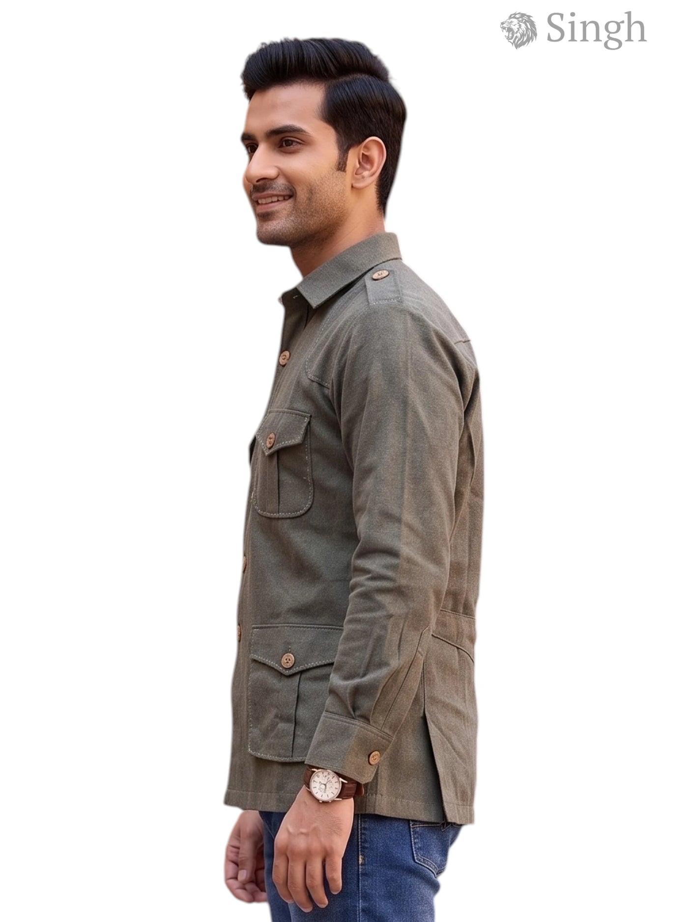 SINGH Premium Hunting Shirts(Mens) 4P-13-101-5