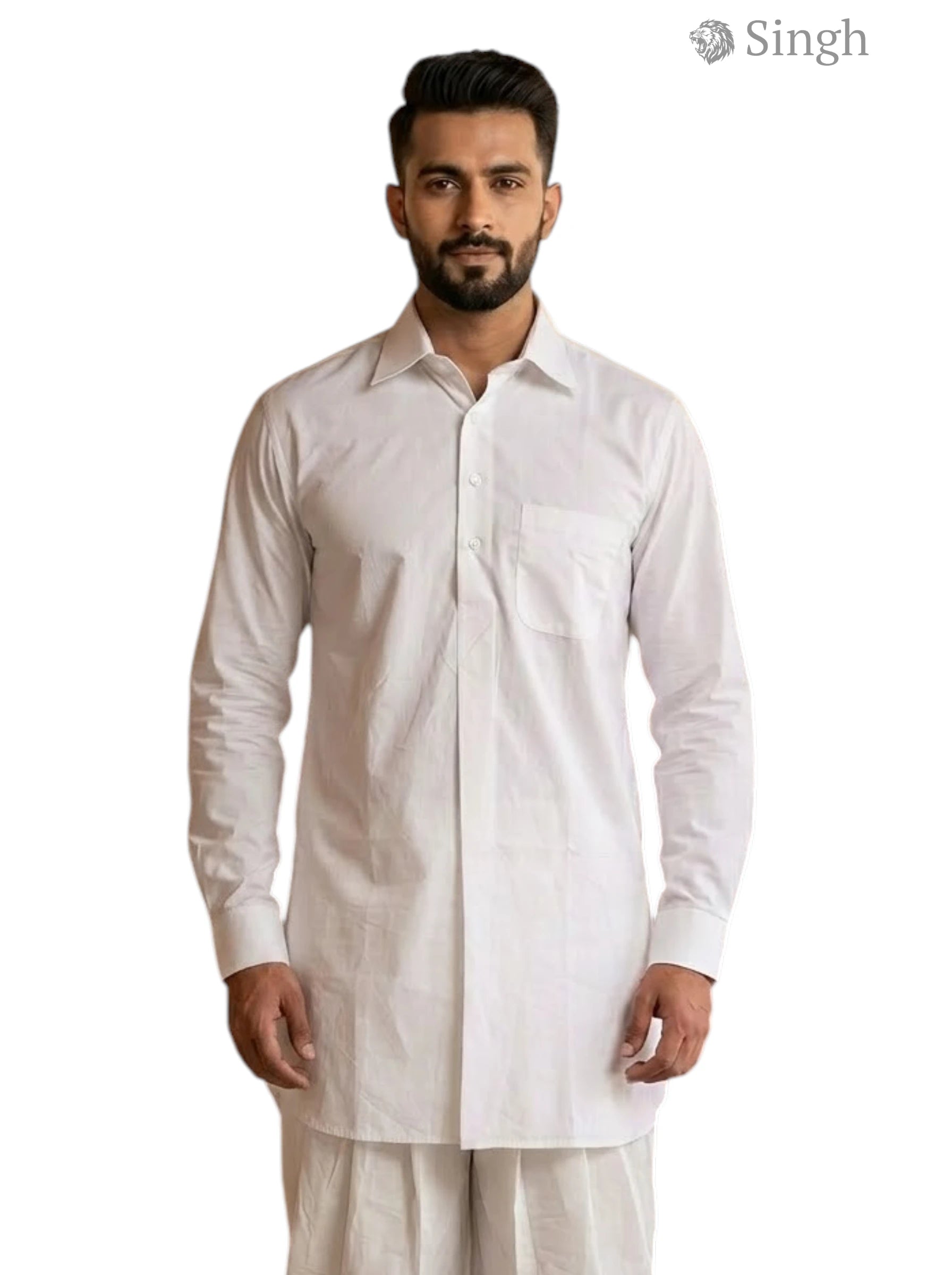 Singh DK FULL Men's Kurta - Regal Wedding Elegance