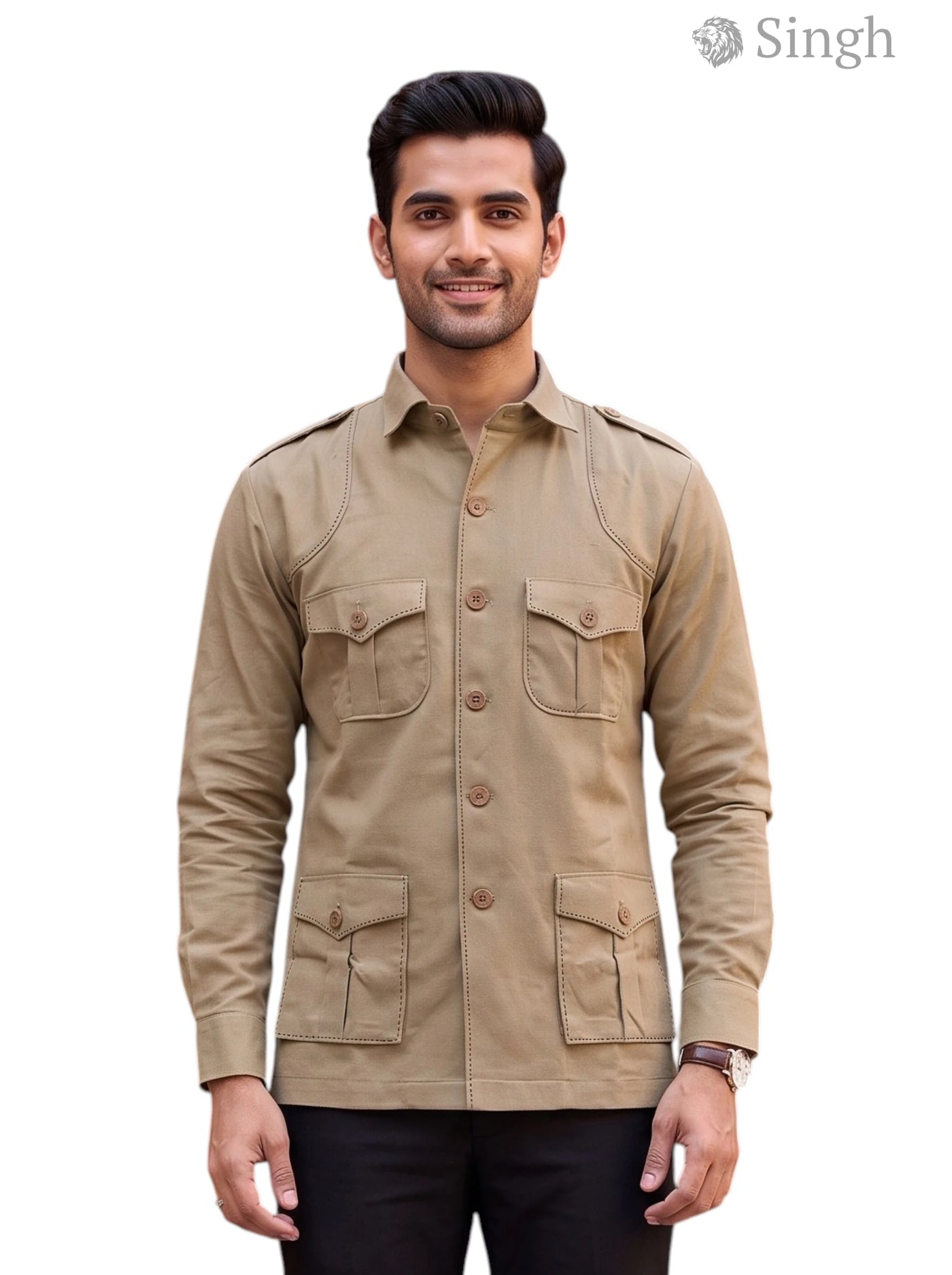 SINGH Premium Hunting Shirts(Mens) 4P-13-101-5