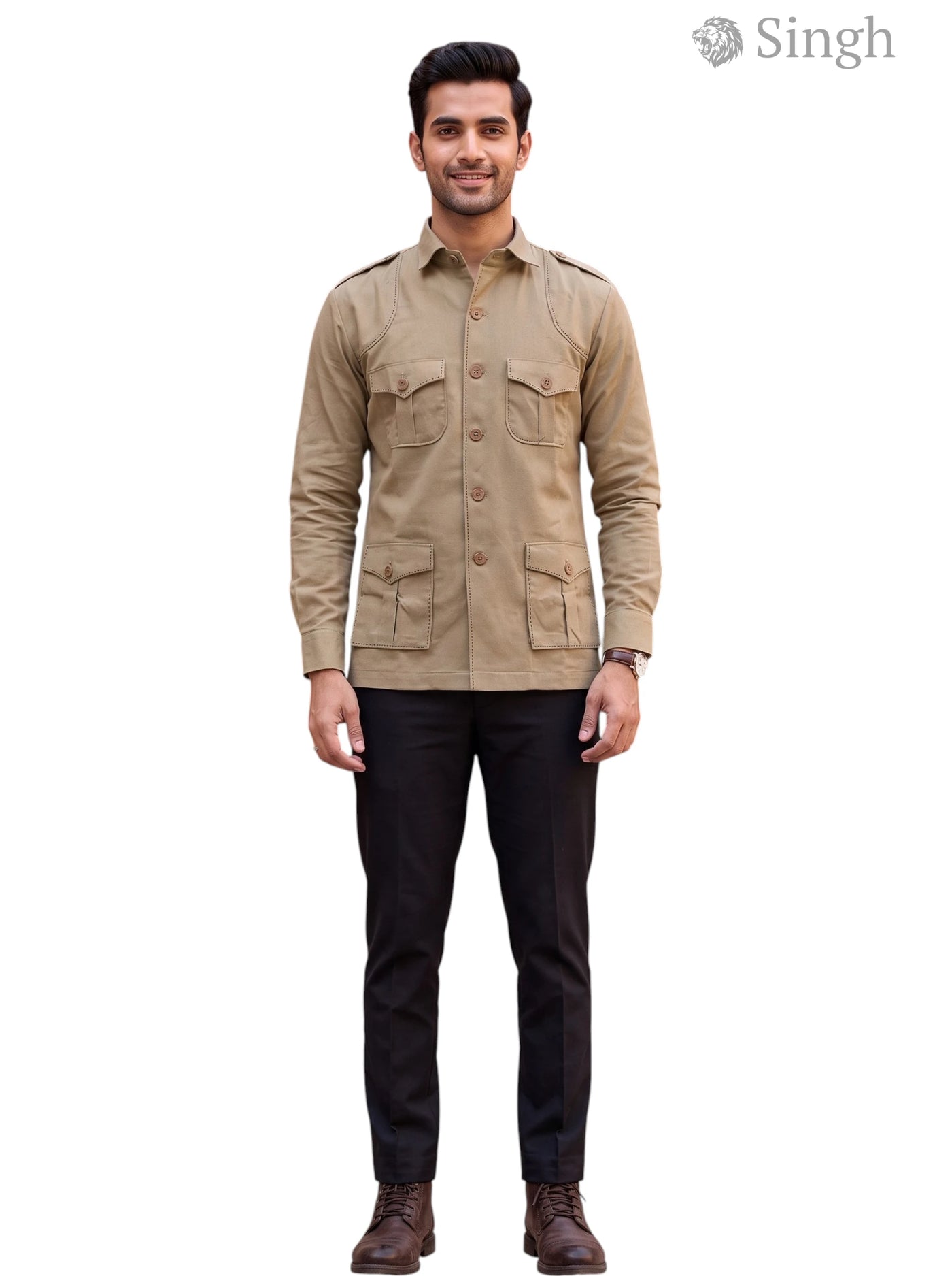 SINGH Premium Hunting Shirts(Mens) 4P-13-101-5