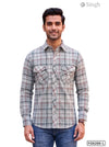 Singh Shirt Premium POPCORN 2P-26-5044-12-L