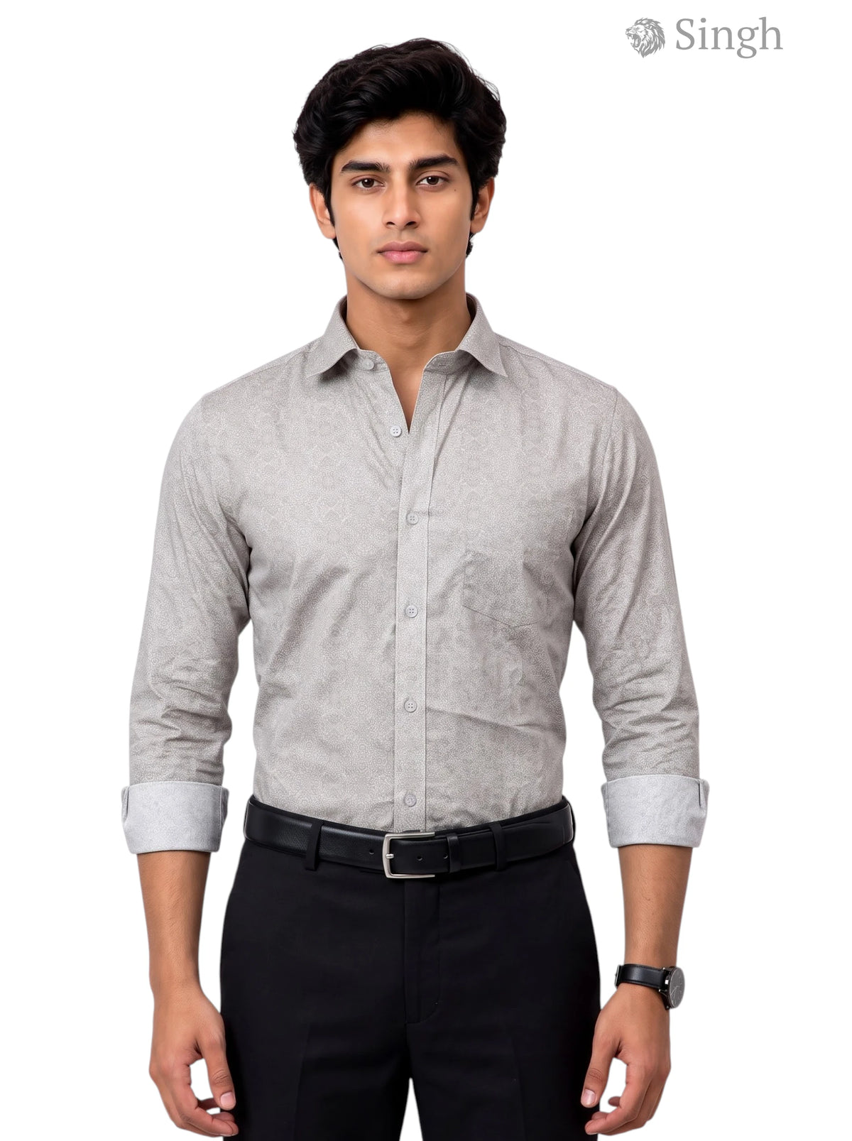 SINGH SHIRT(MENS)-1505-9-L: Premium Ethnic Wear