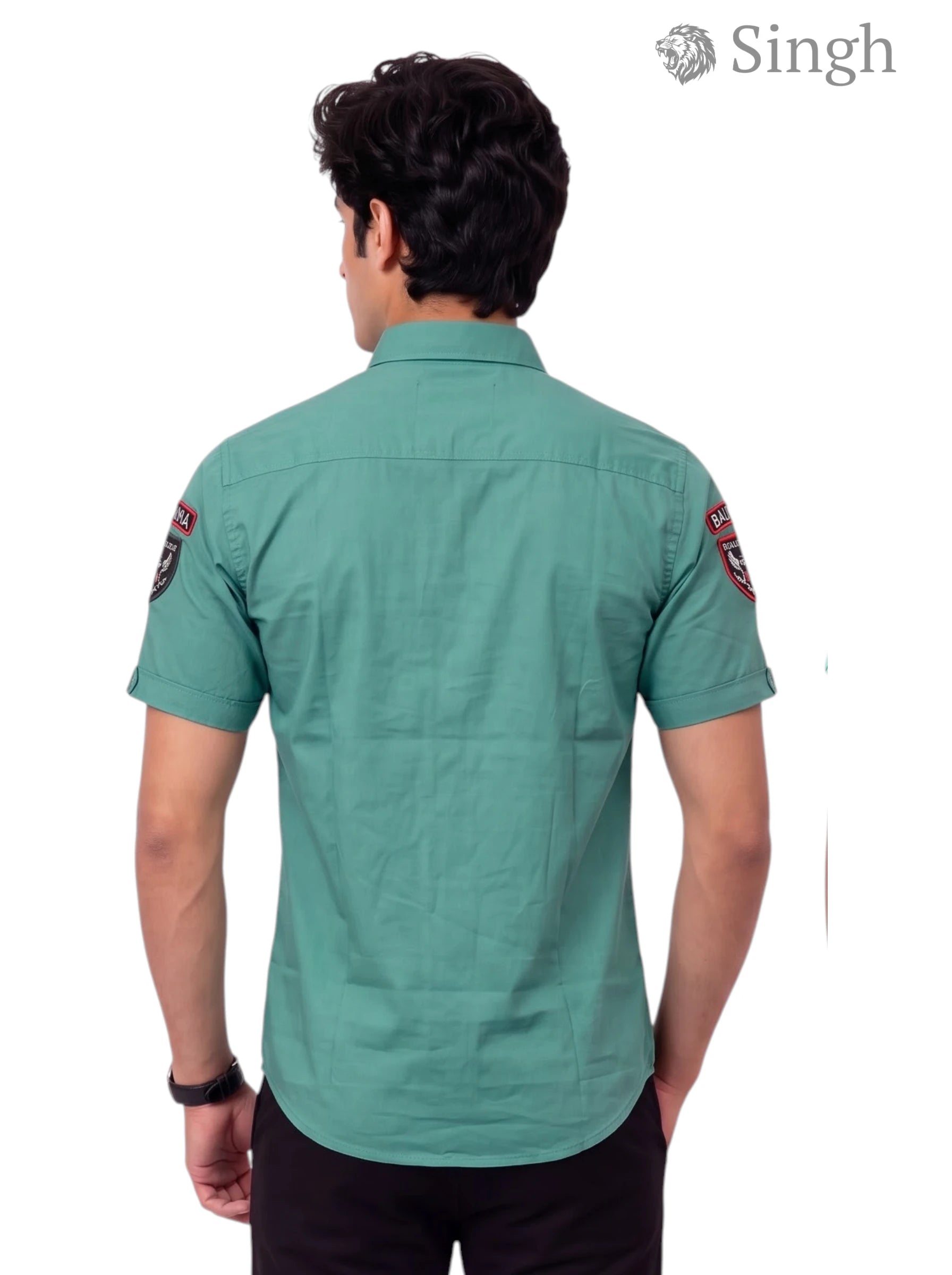 SINGH RAJUTANA SHIRTS (MENS) H-15-116-6 Regal Elegance