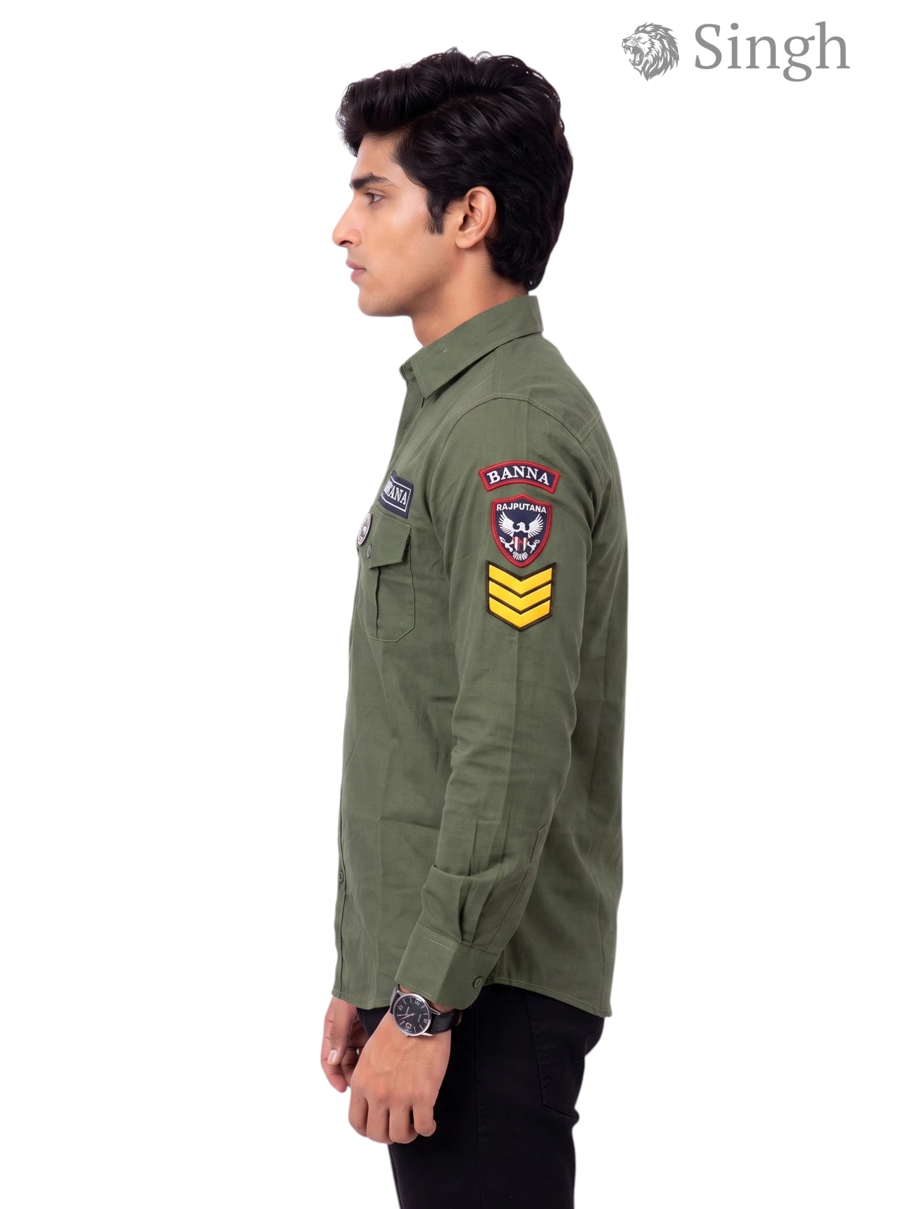 SINGH RAJUTANA SHIRTS (MENS) F-15-115-2 Regal Elegance
