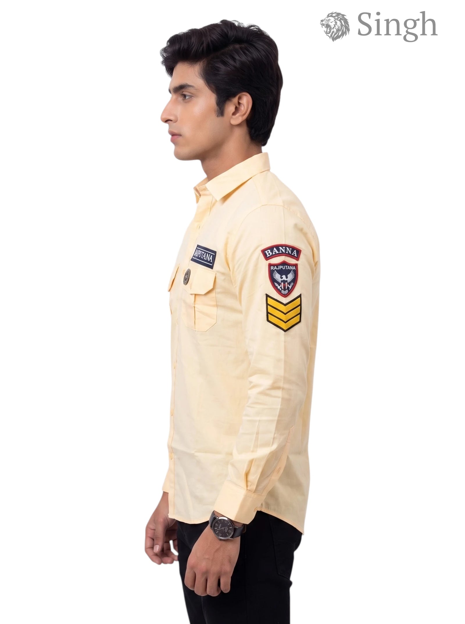 SINGH RAJUTANA SHIRTS (MENS) F-15-115-2 Regal Elegance