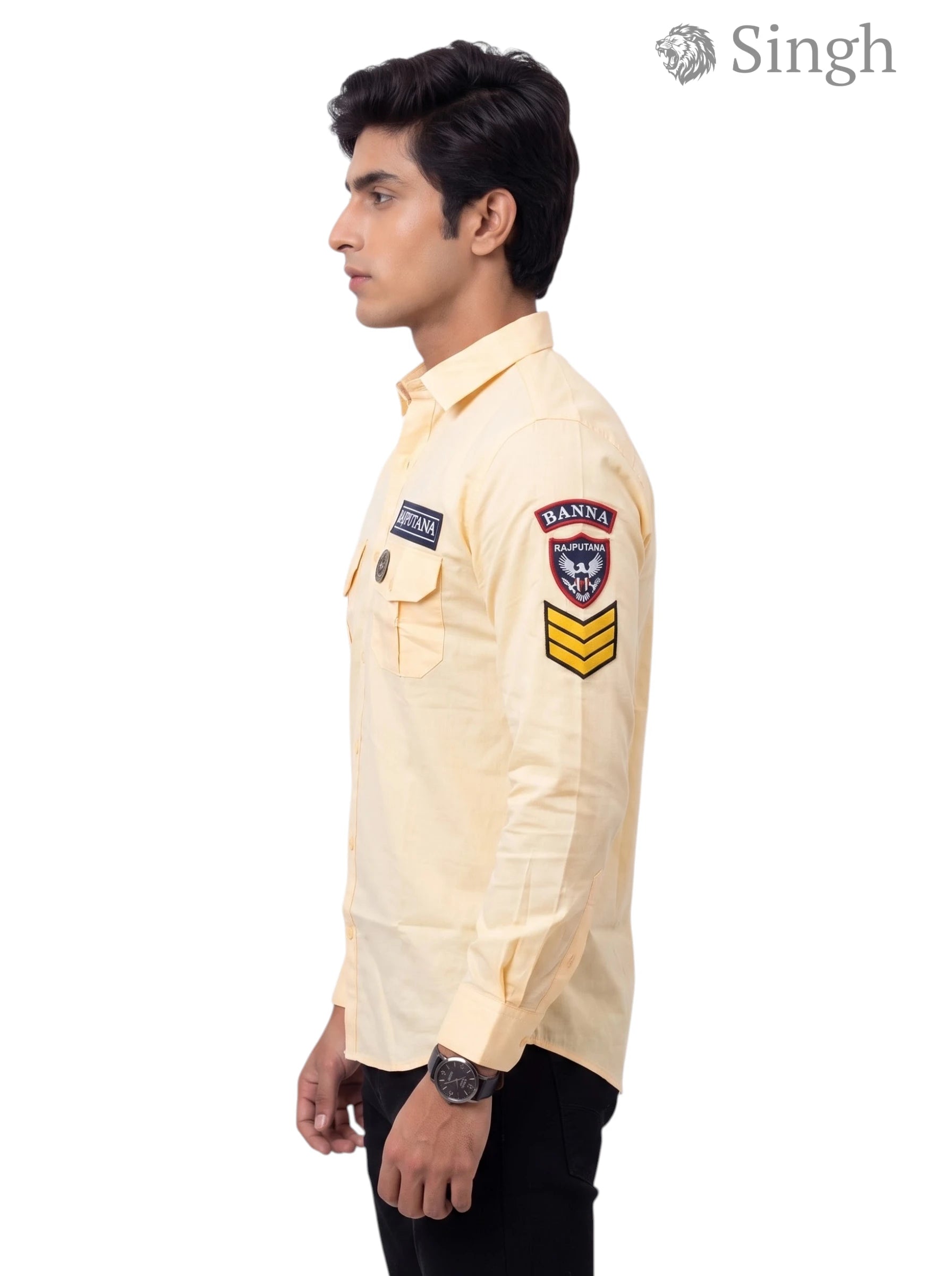 SINGH RAJUTANA SHIRTS (MENS) F-15-115-2 Regal Elegance