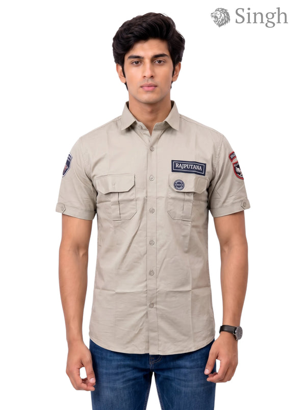 SINGH RAJPUTANA SHIRTS (MENS) H-15-116-6 Regal Elegance