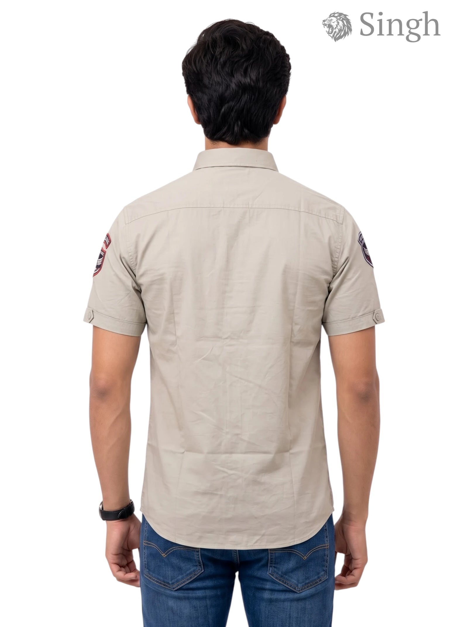 SINGH RAJUTANA SHIRTS (MENS) H-15-116-6 Regal Elegance