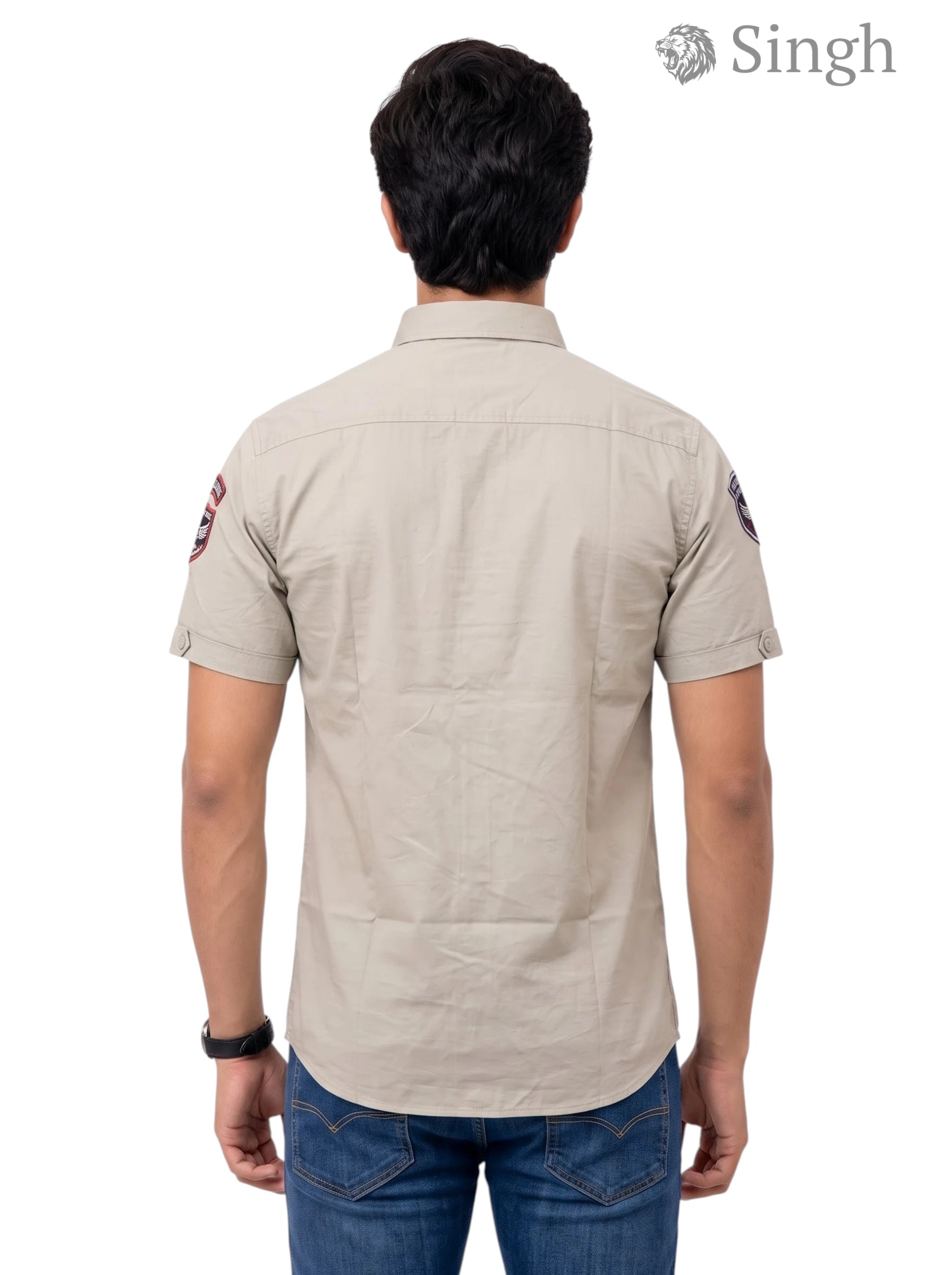 SINGH RAJUTANA SHIRTS (MENS) H-15-116-6 Regal Elegance