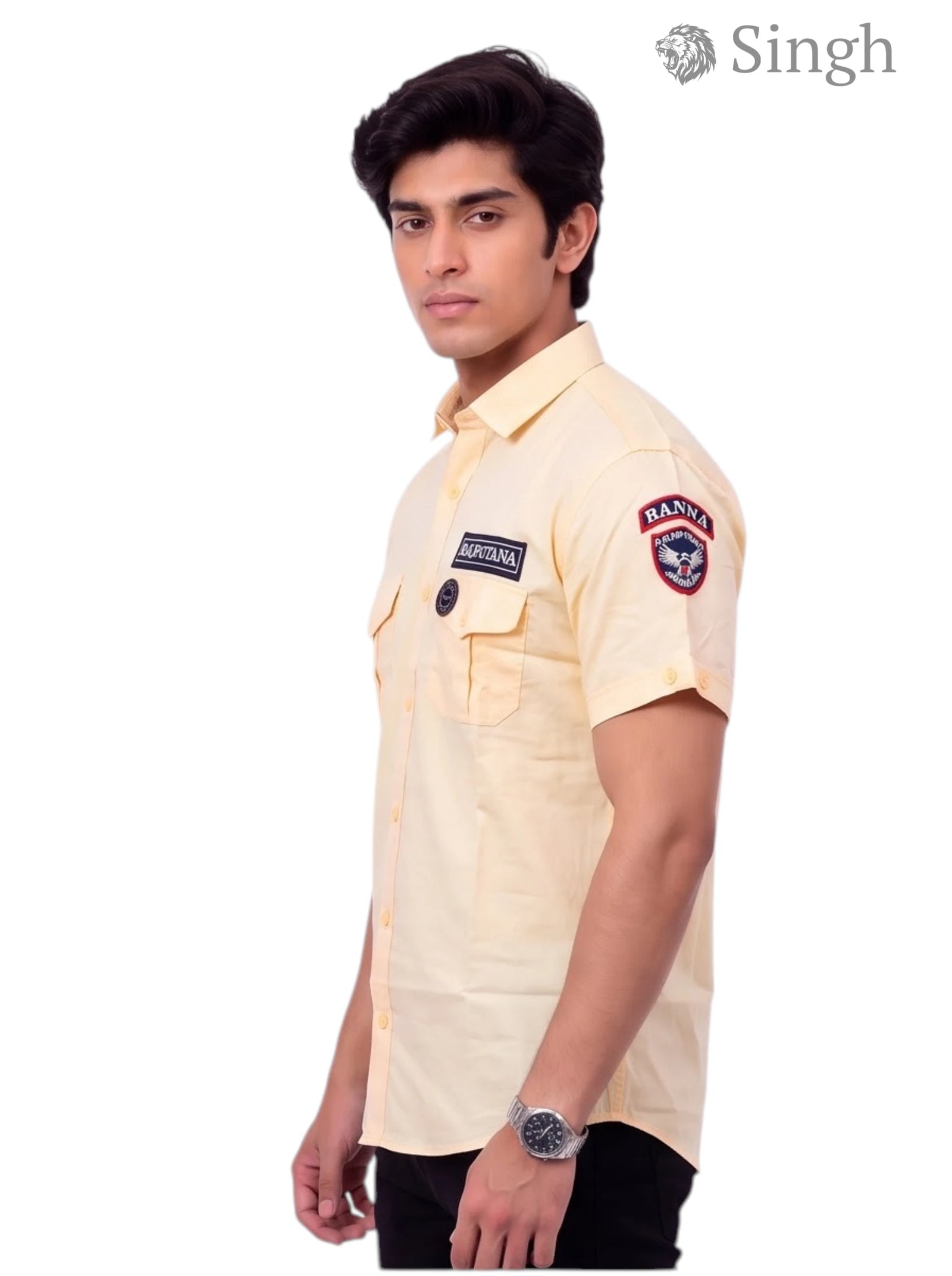 SINGH RAJUTANA SHIRTS (MENS) H-15-116-6 Regal Elegance